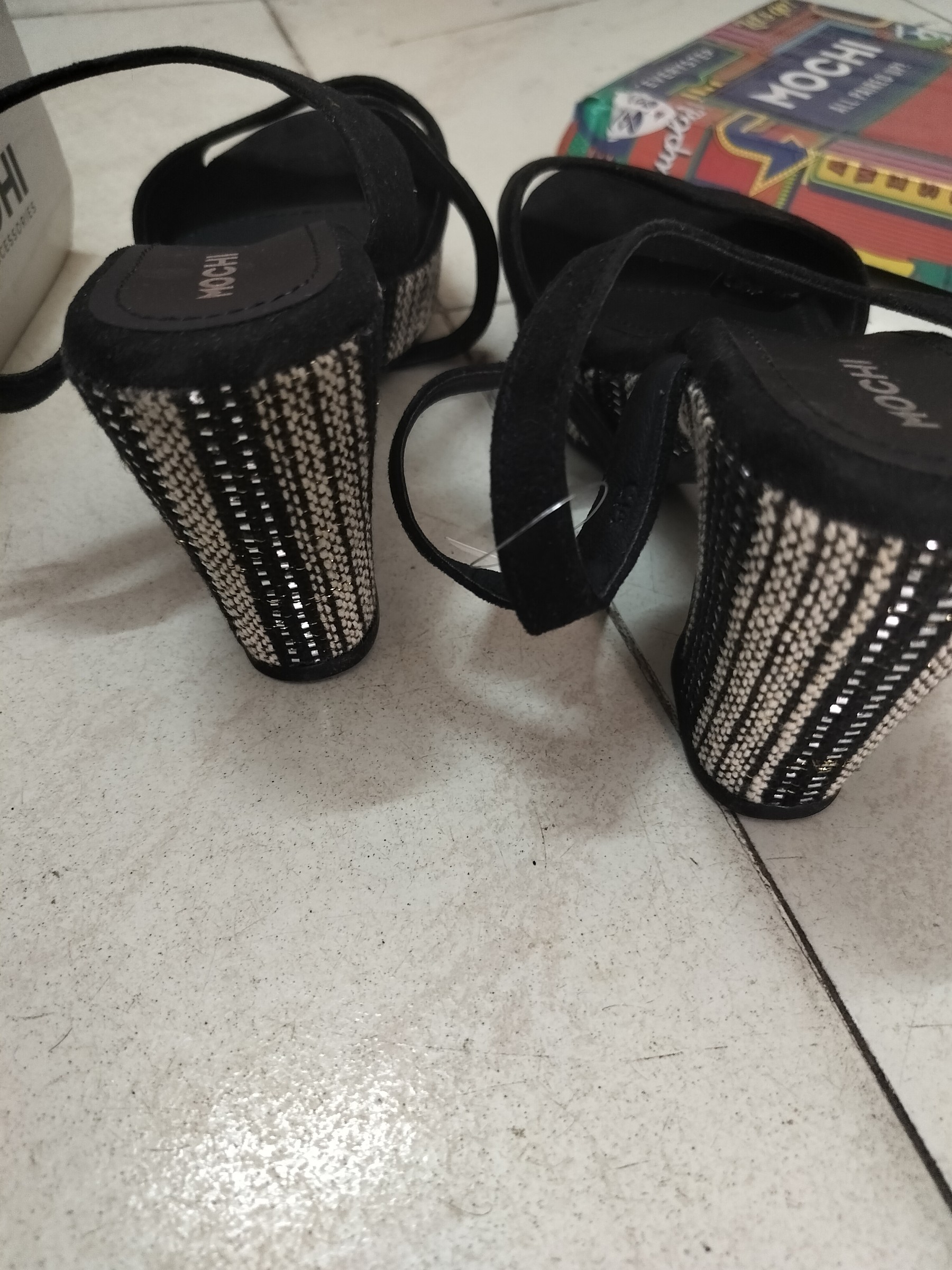 Black Gladiator heels — pre-loved Footwear on Slayyitt