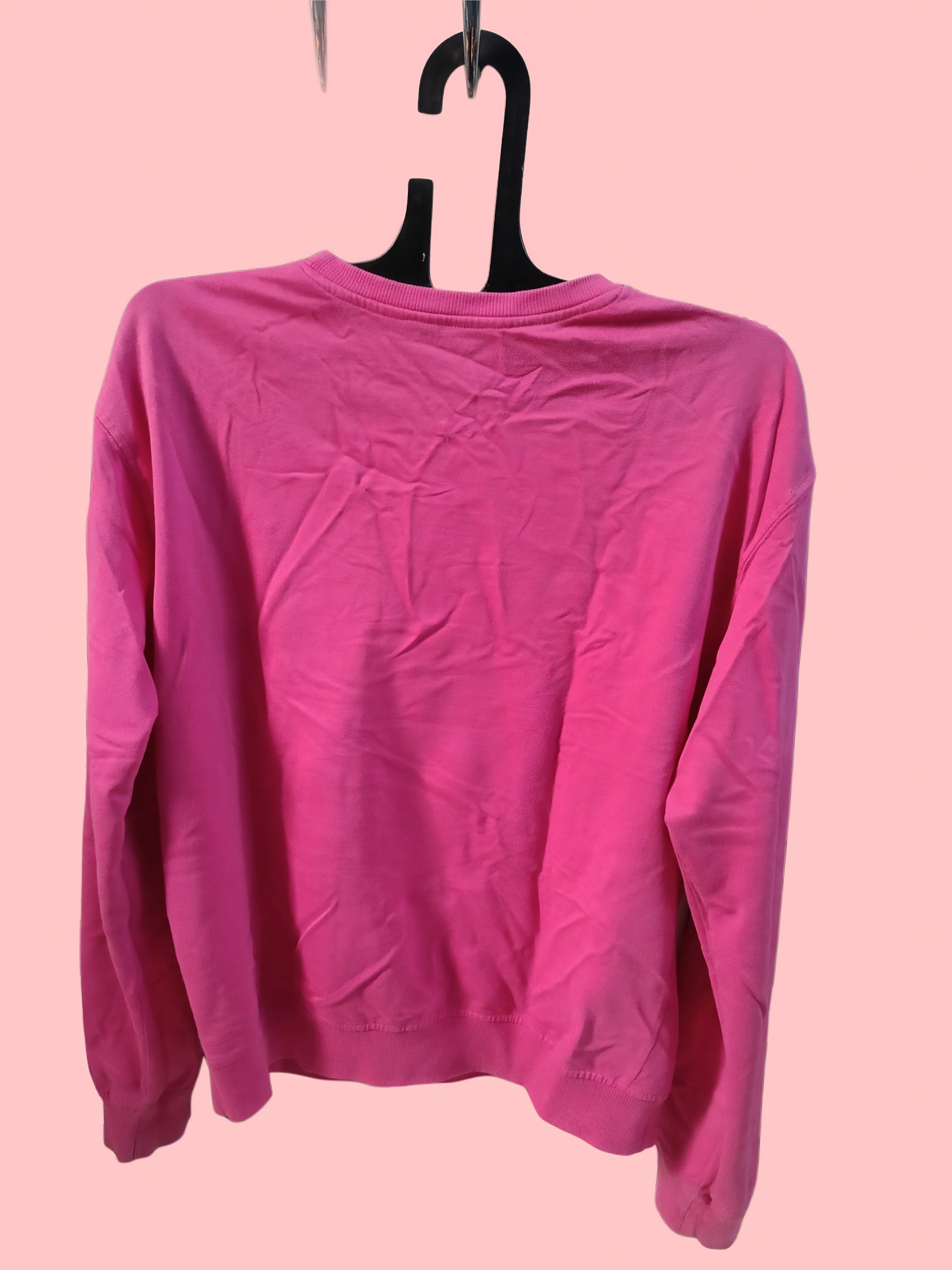 Hot Pink Casual Graphic Sweatshirt — pre-loved Tops on Slayyitt
