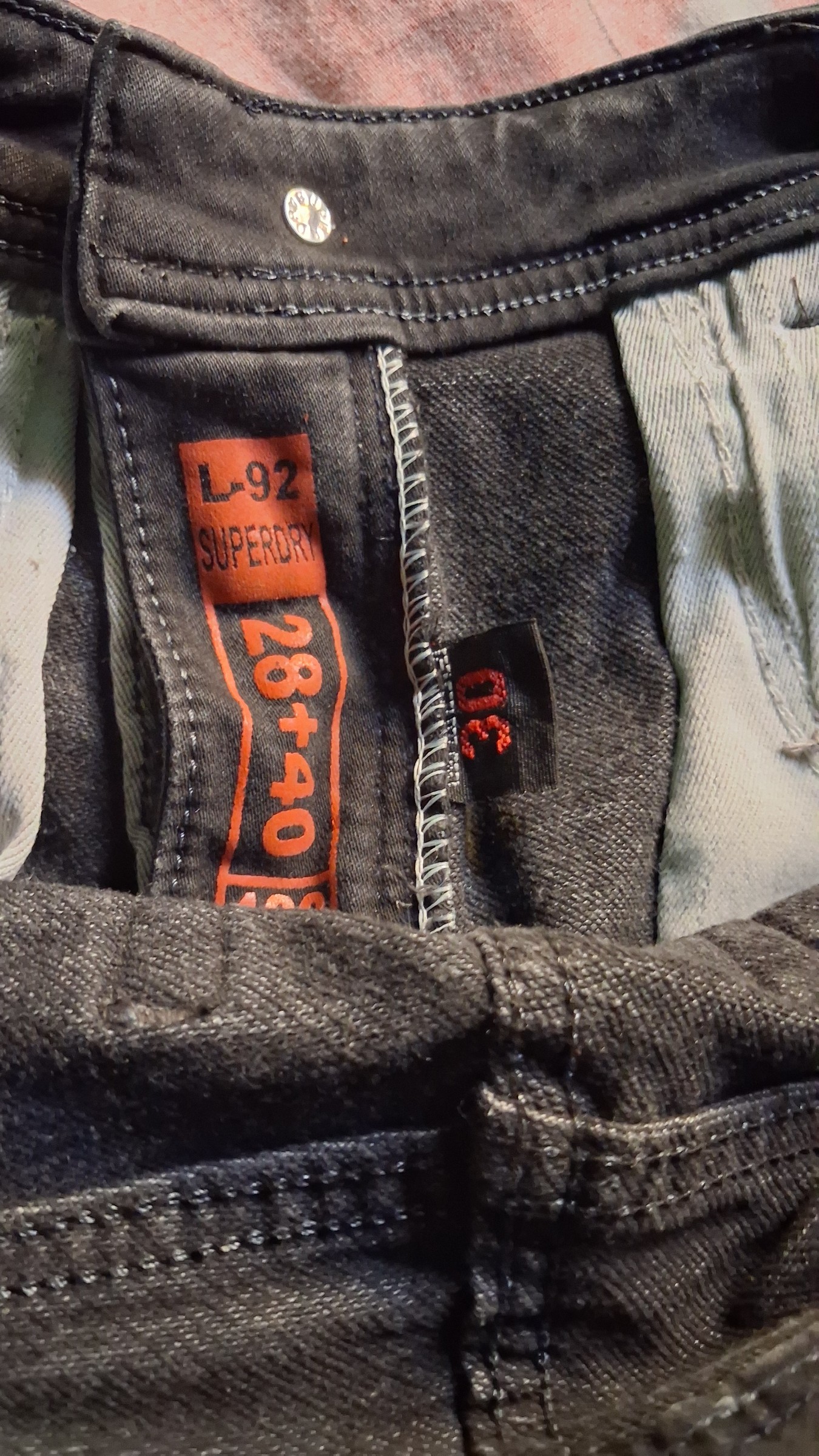 Washed Black Slim-Fit Jeans — pre-loved Bottoms on Slayyitt