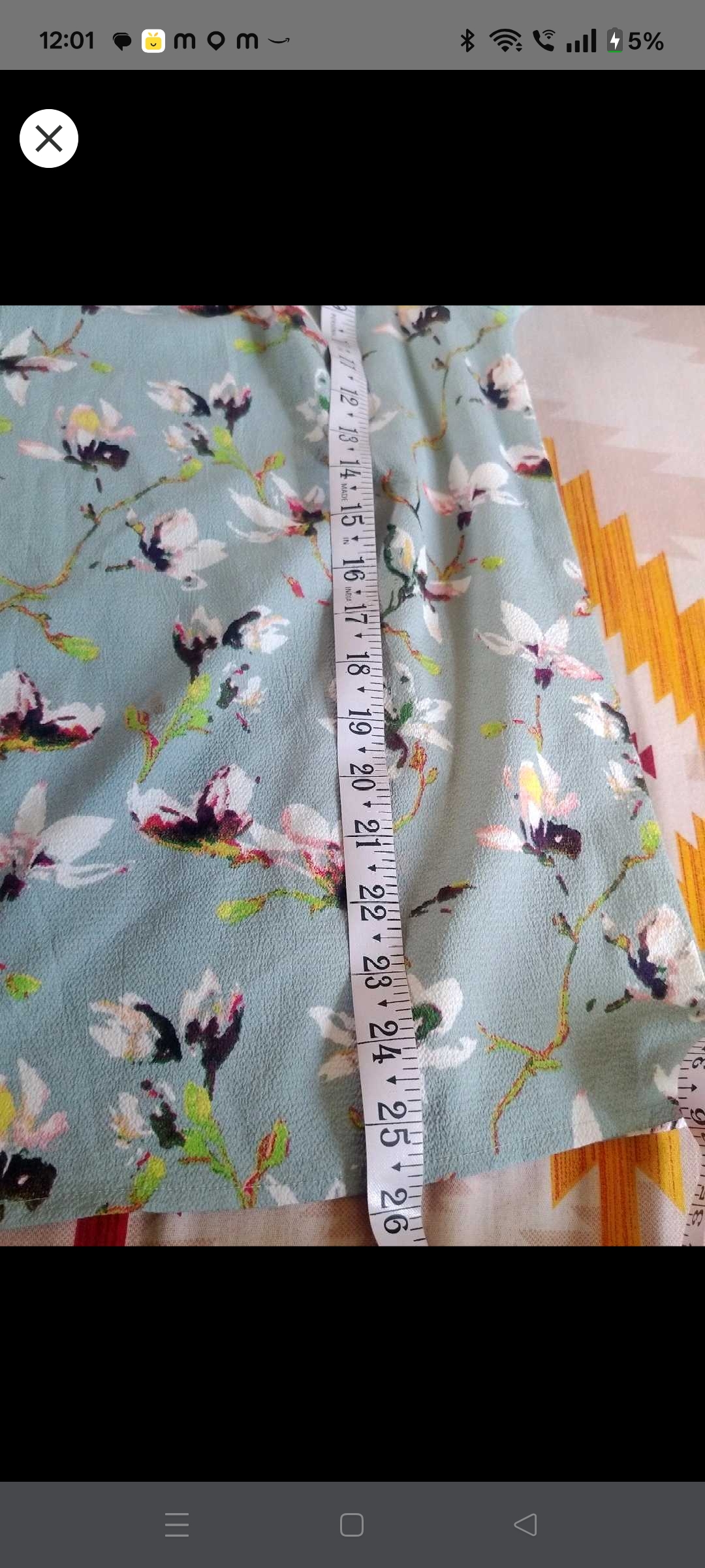 Floral Off-Shoulder Top — pre-loved Tops on Slayyitt