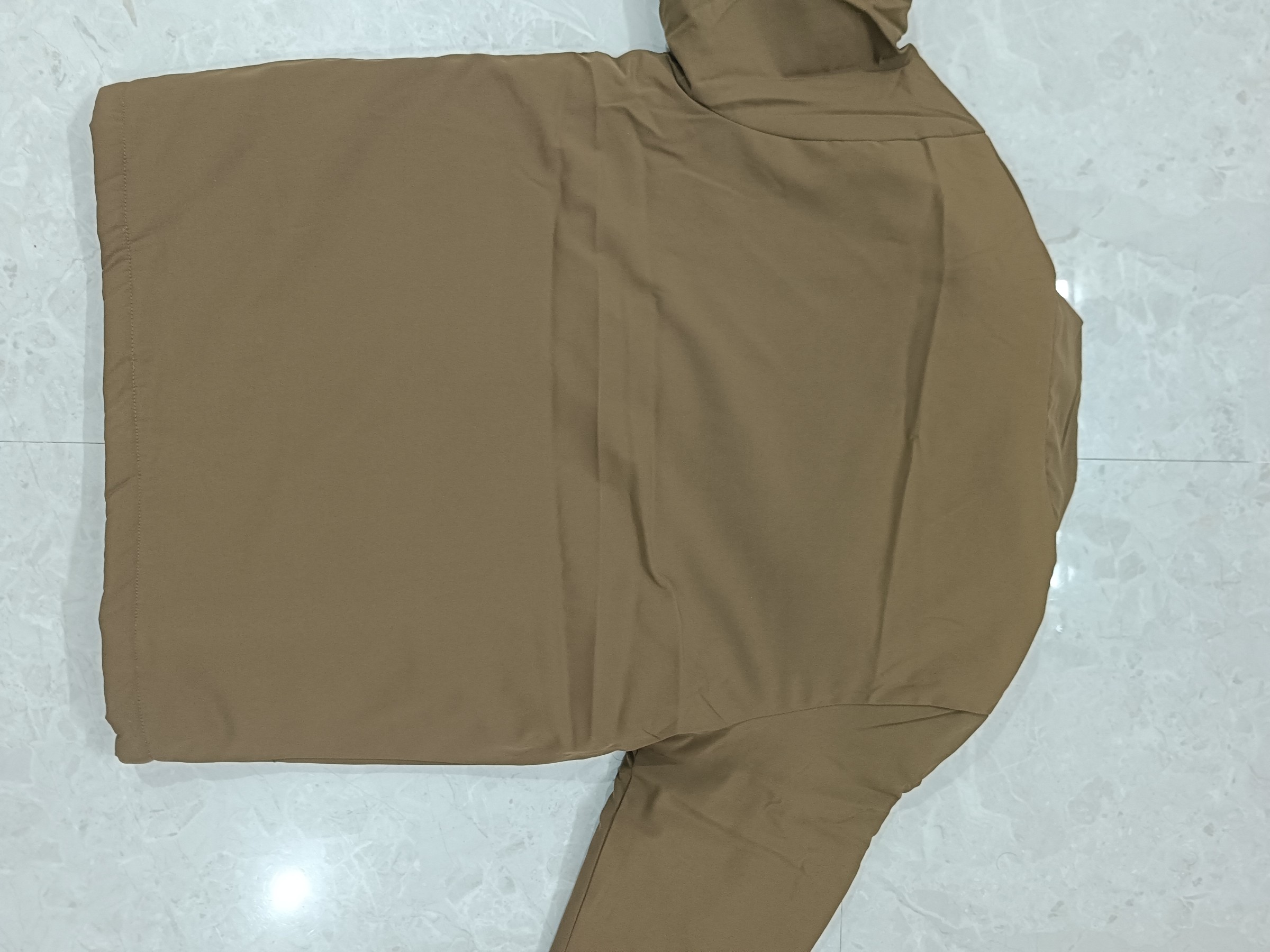 Golden Brown polyester Jacket - Size - 'Medium' — pre-loved Ethnic Wear on Slayyitt