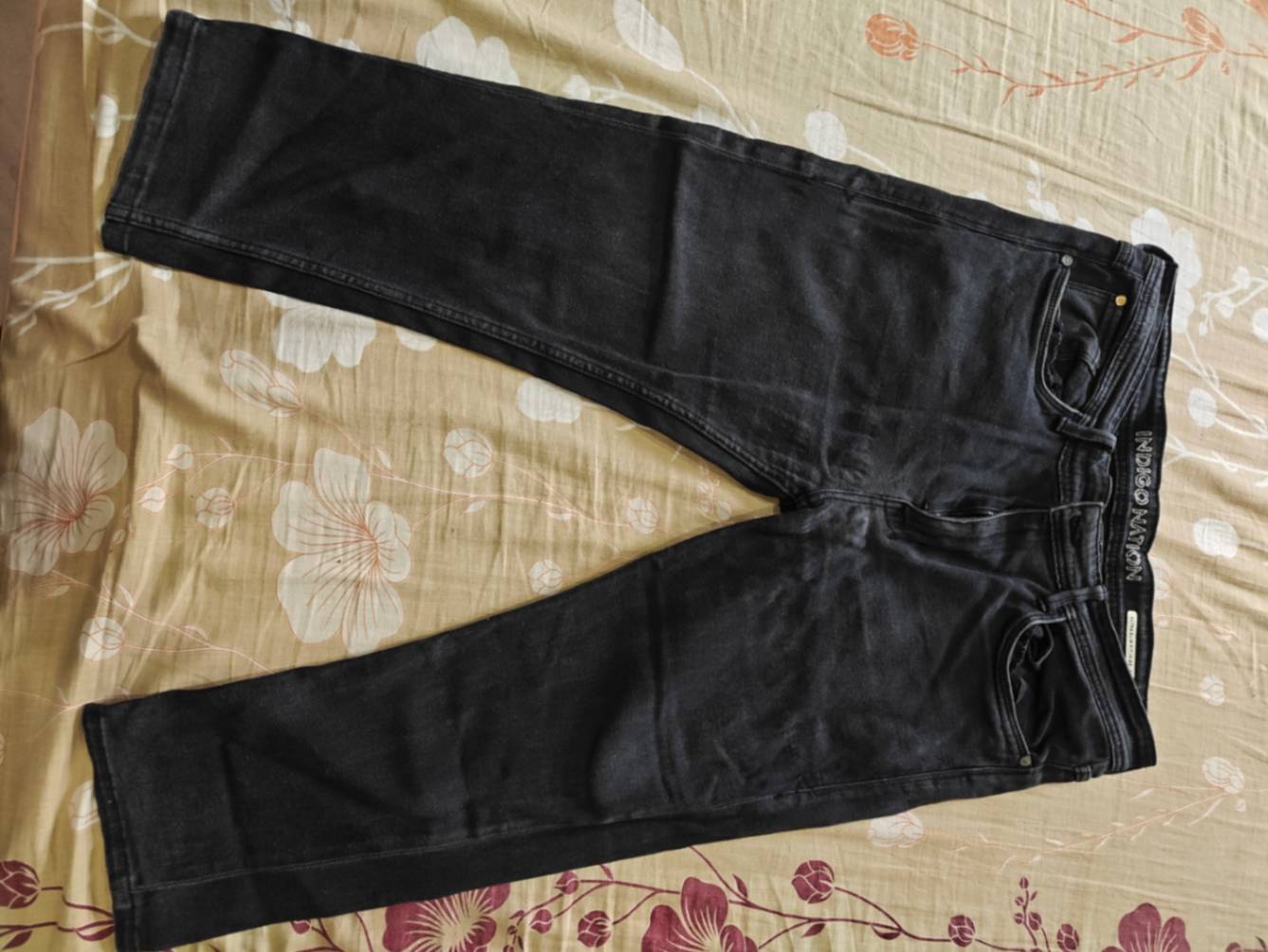 Black denim Jeans brand Indigo Nation — pre-loved Bottoms on Slayyitt