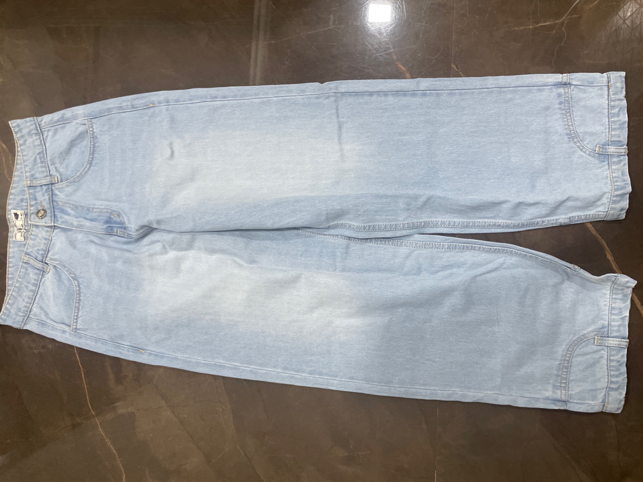 UPSIDE DOWN  BAGGY JEANS -BRAND  NEW — pre-loved Bottoms on Slayyitt