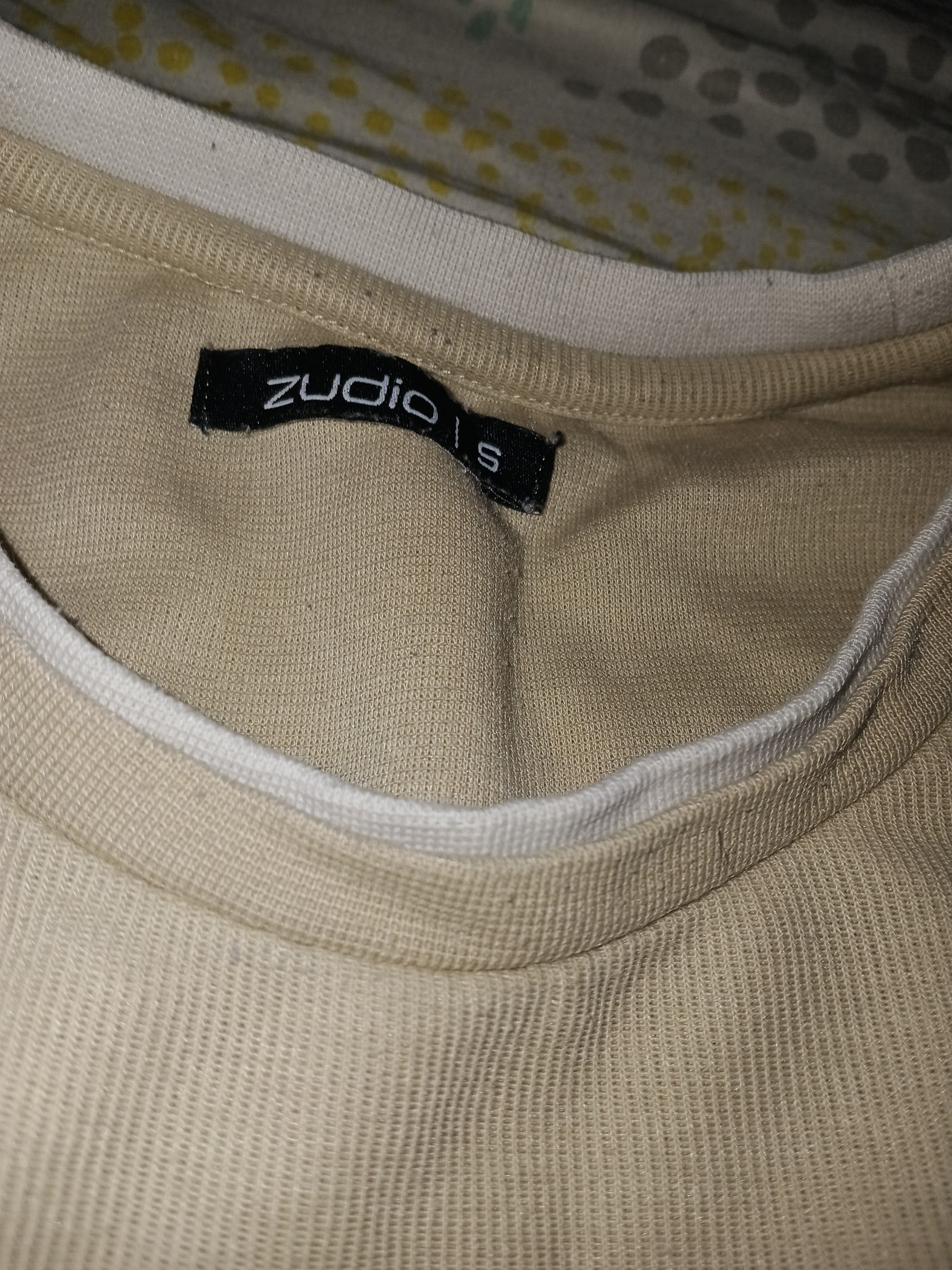 CREAM OG ZUDIO SHIRT — pre-loved Tops on Slayyitt