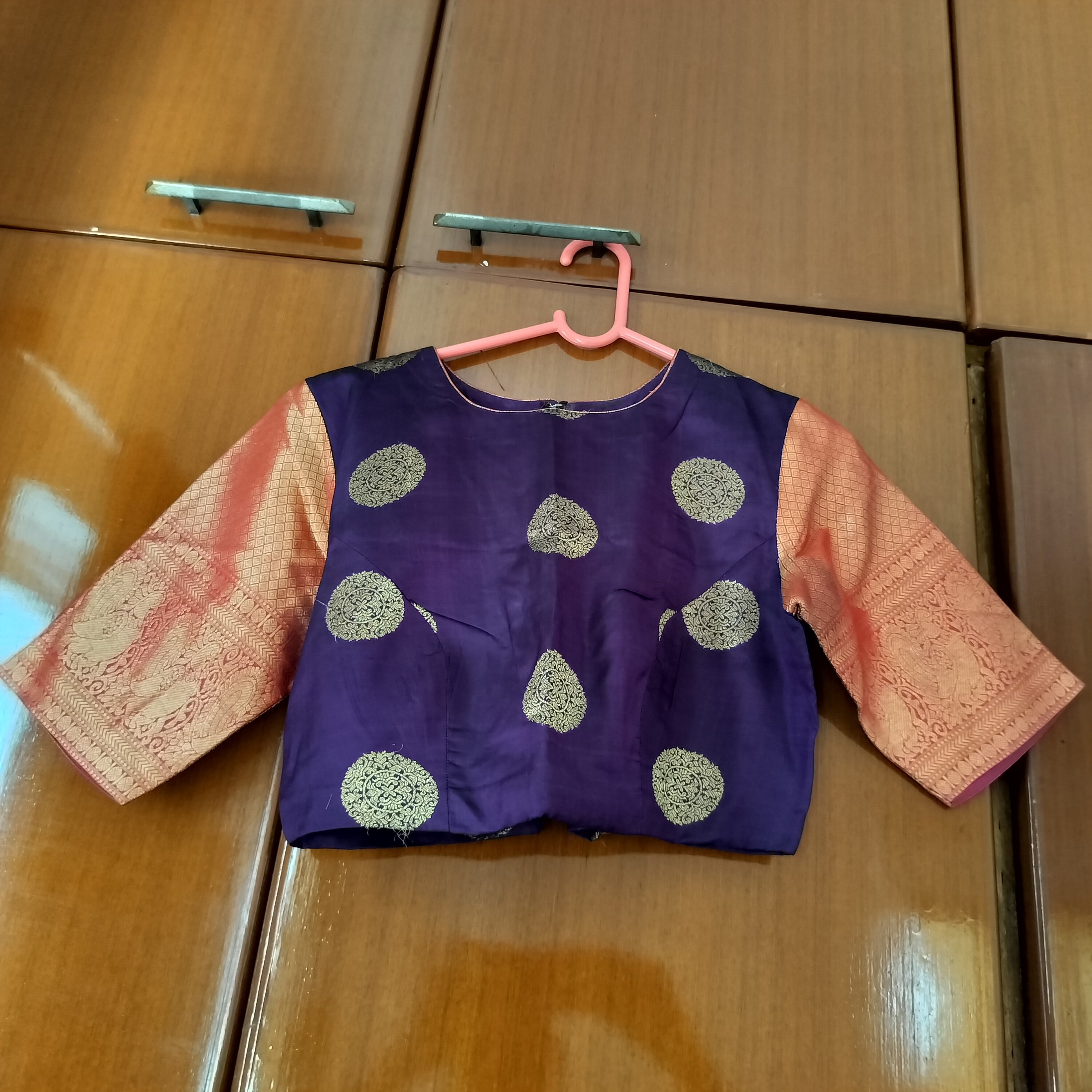 Violet colour floor length skirt — pre-loved Ethnic Wear on Slayyitt