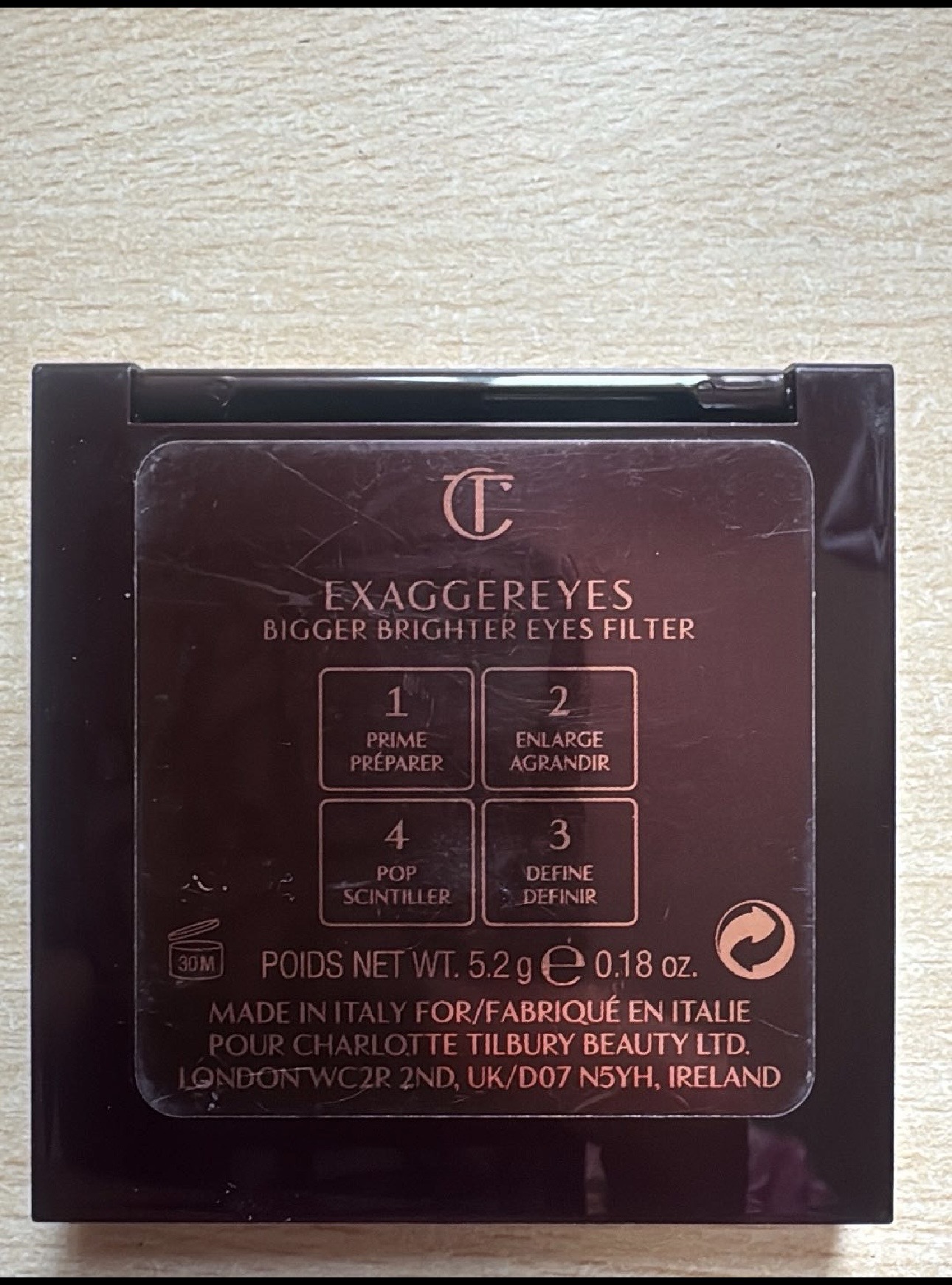 Charlotte Tilbury Eye Shadow Quad - Exaggereyes — pre-loved Accessories on Slayyitt