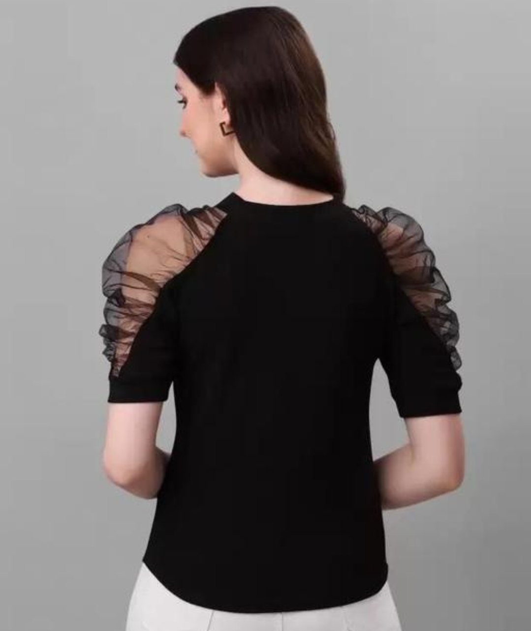 Black stylish top — pre-loved Tops on Slayyitt