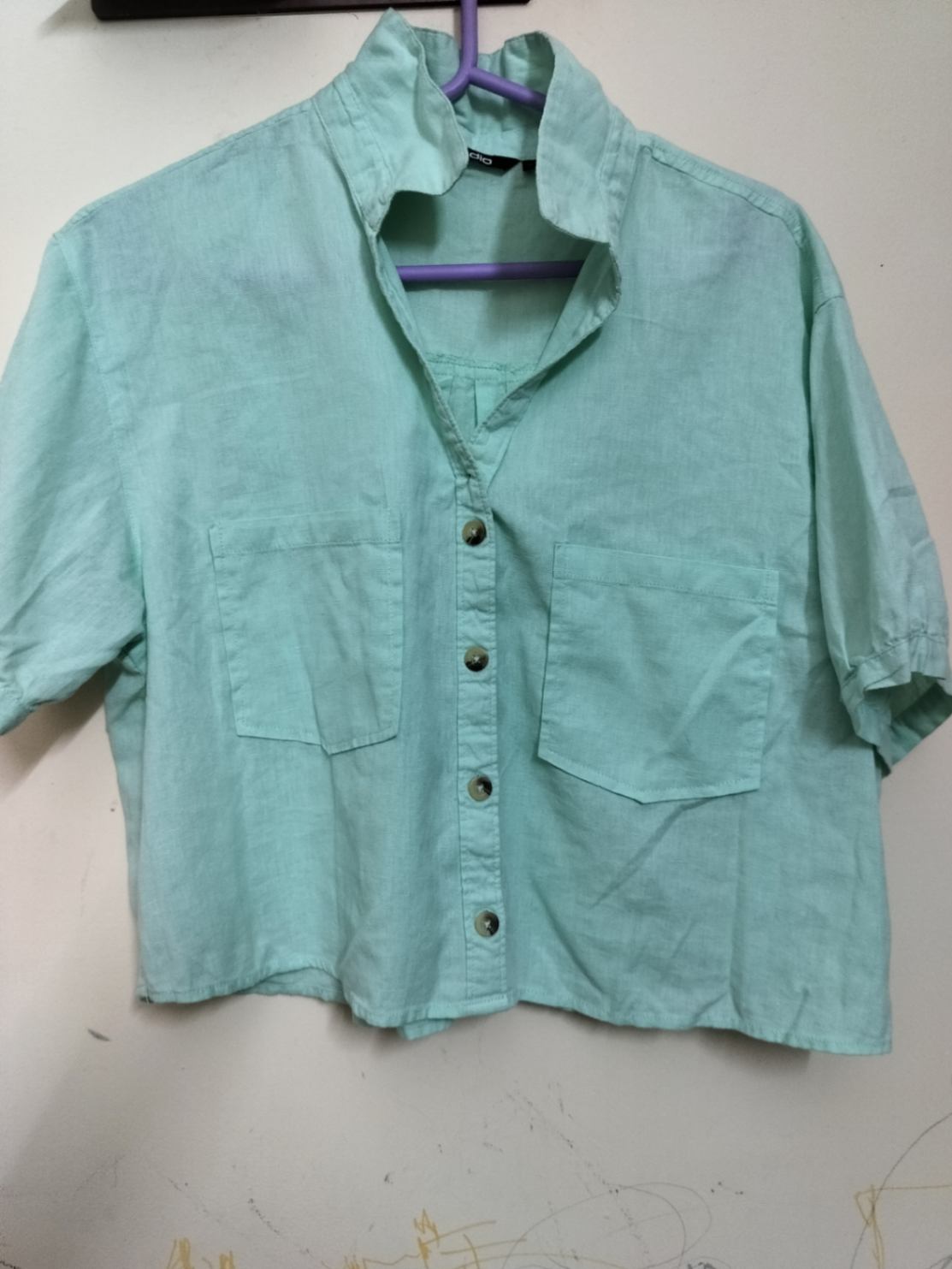Sea Green  Top/ Shirt for women — pre-loved Tops on Slayyitt
