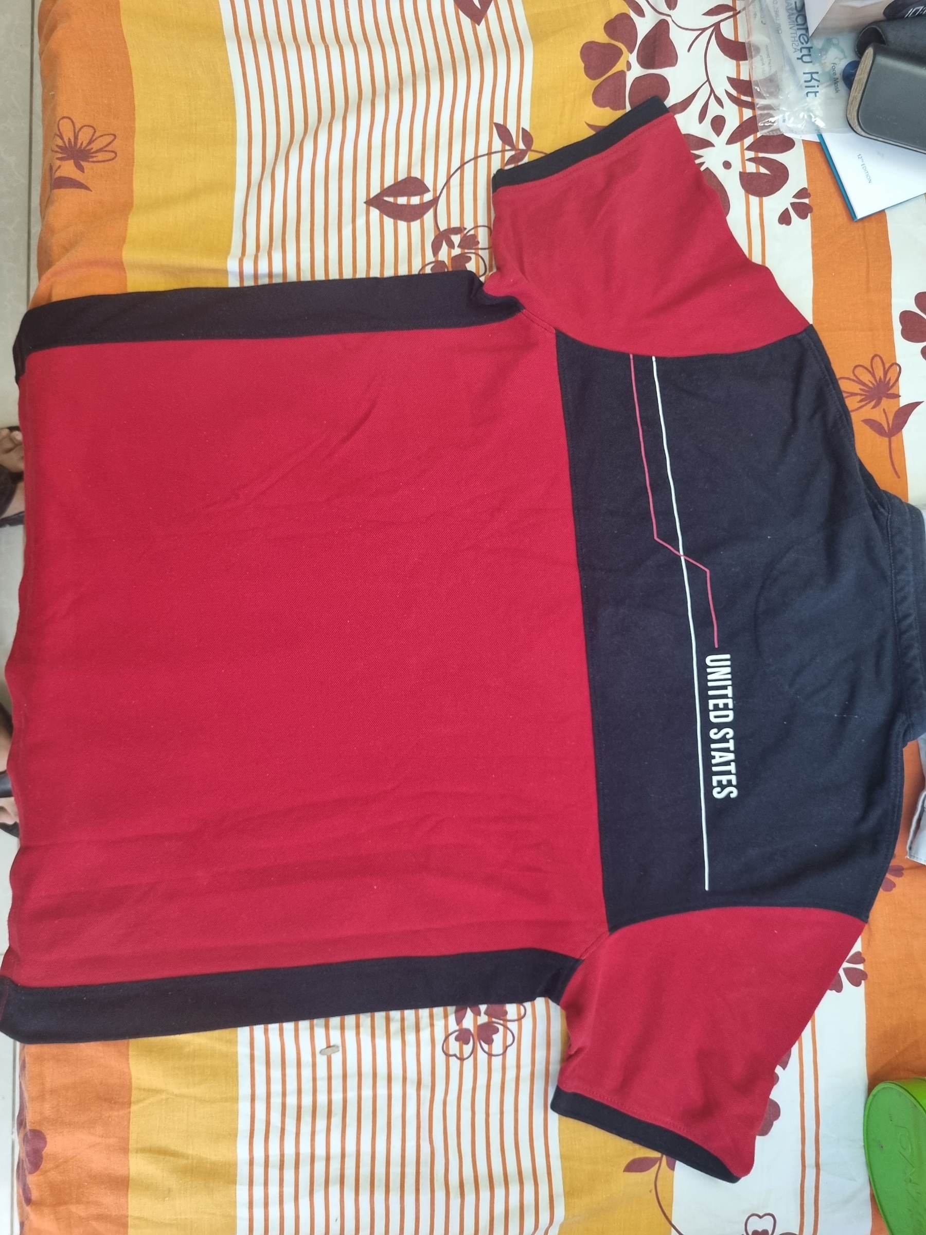 Octave branded Red Tshirt — pre-loved Tops on Slayyitt