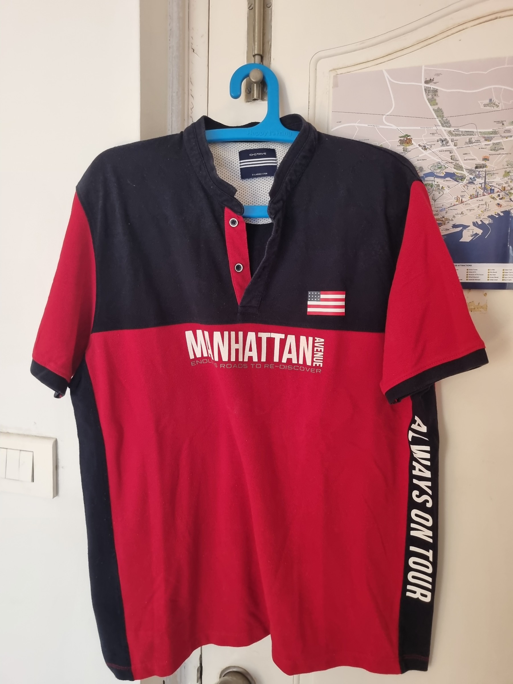 Octave branded Red Tshirt — pre-loved Tops on Slayyitt