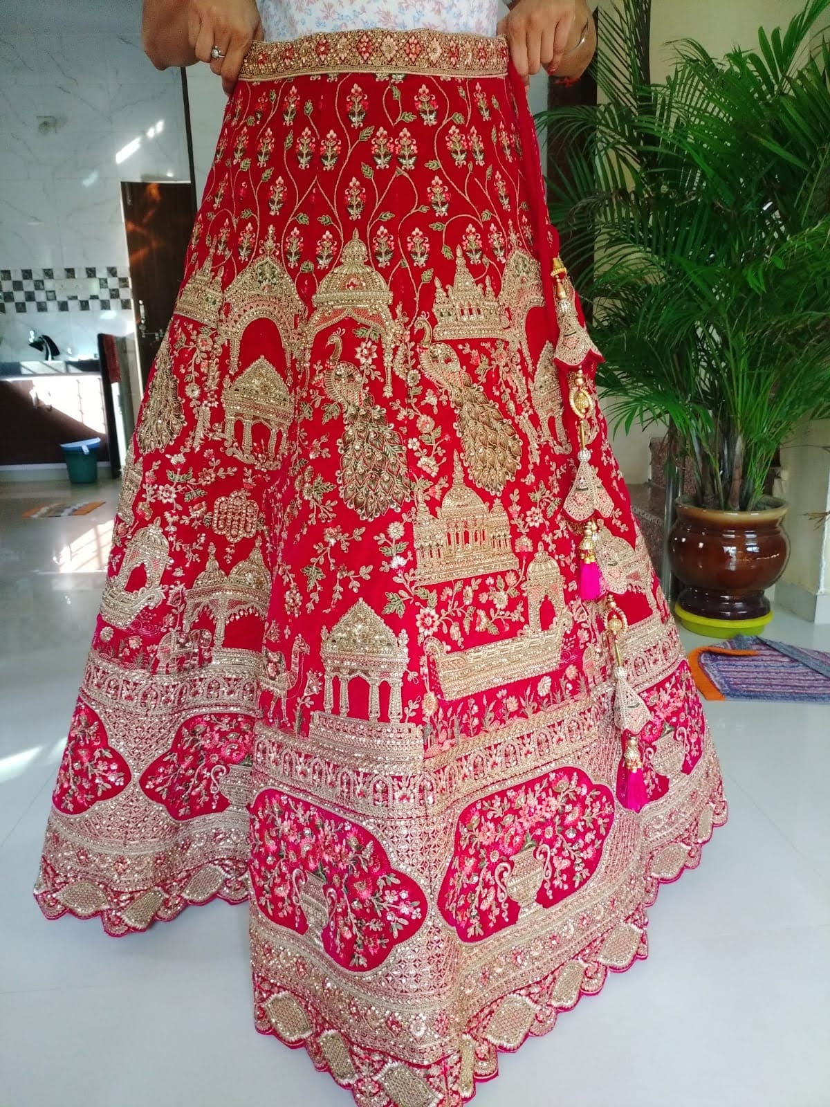 Rani Pink Bridal Lehenga — pre-loved Indian Festival & Wedding Wear on Slayyitt
