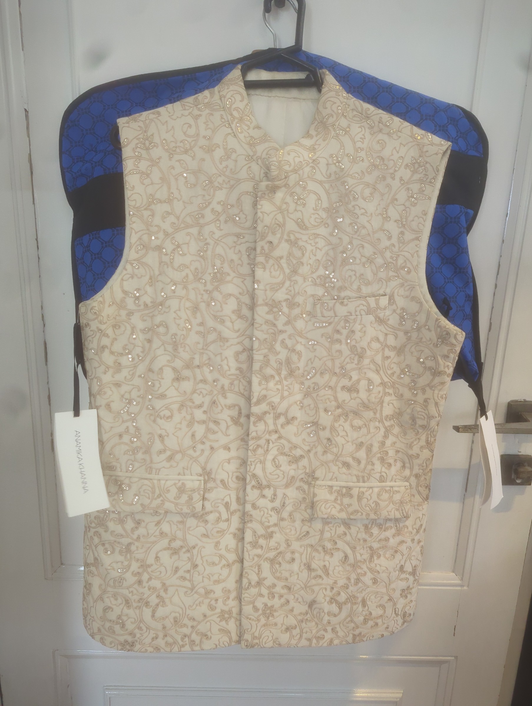 Anamika Khanna - Nehru Jackets Brand New — pre-loved Ethnic Wear on Slayyitt