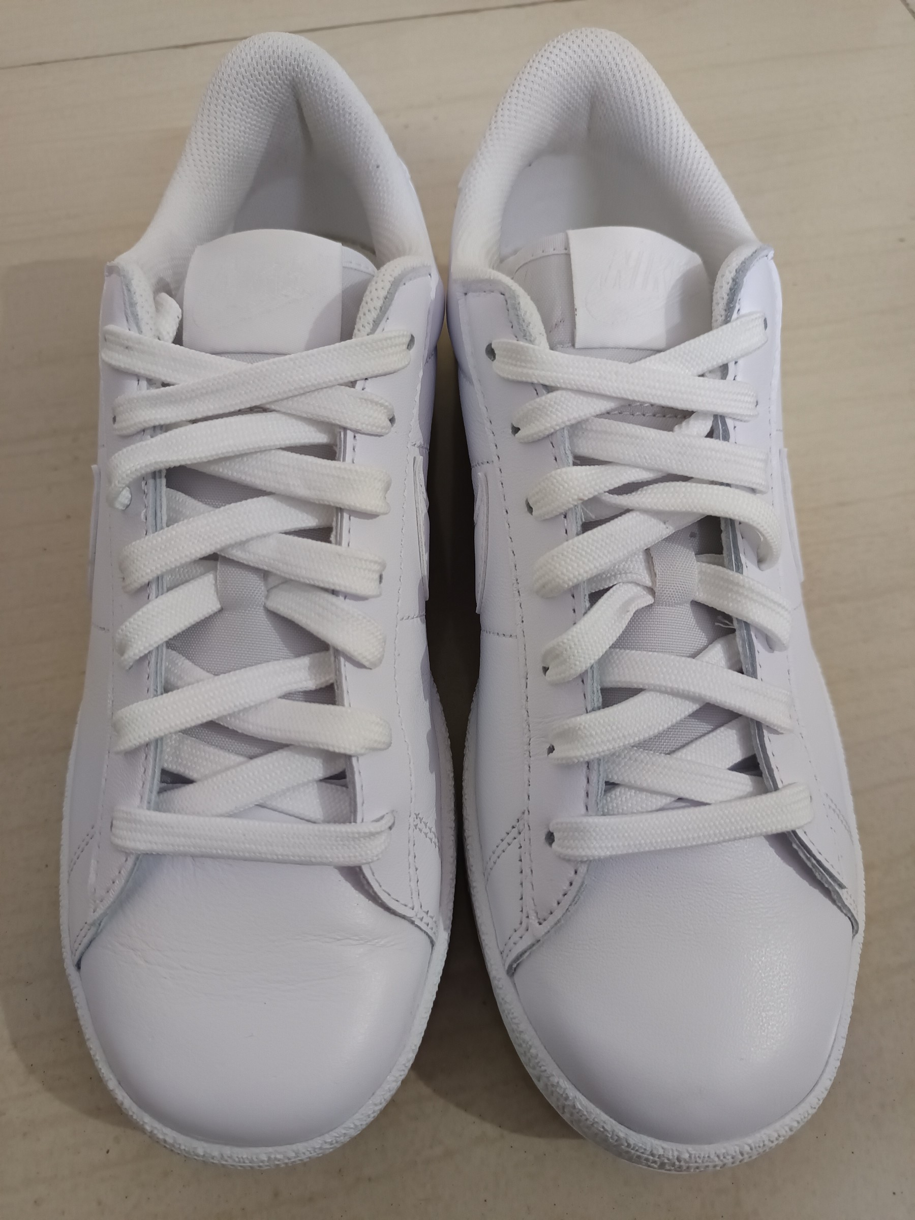 Nike White classic shoes — pre-loved Footwear on Slayyitt