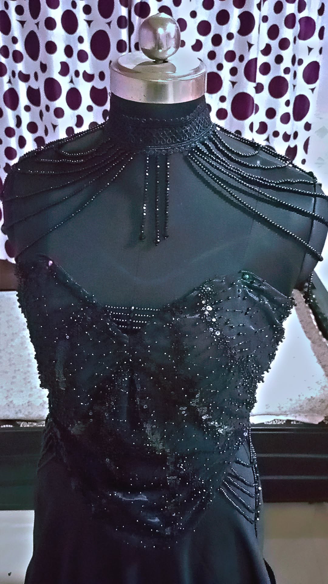 Black Designer Gown / Party Wear  dress — pre-loved Indian Festival & Wedding Wear on Slayyitt