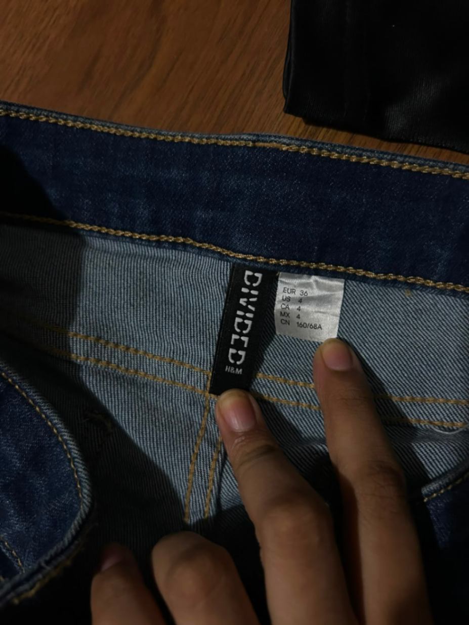 H&M Bootcut Blue Jeans- Size S — pre-loved Bottoms on Slayyitt
