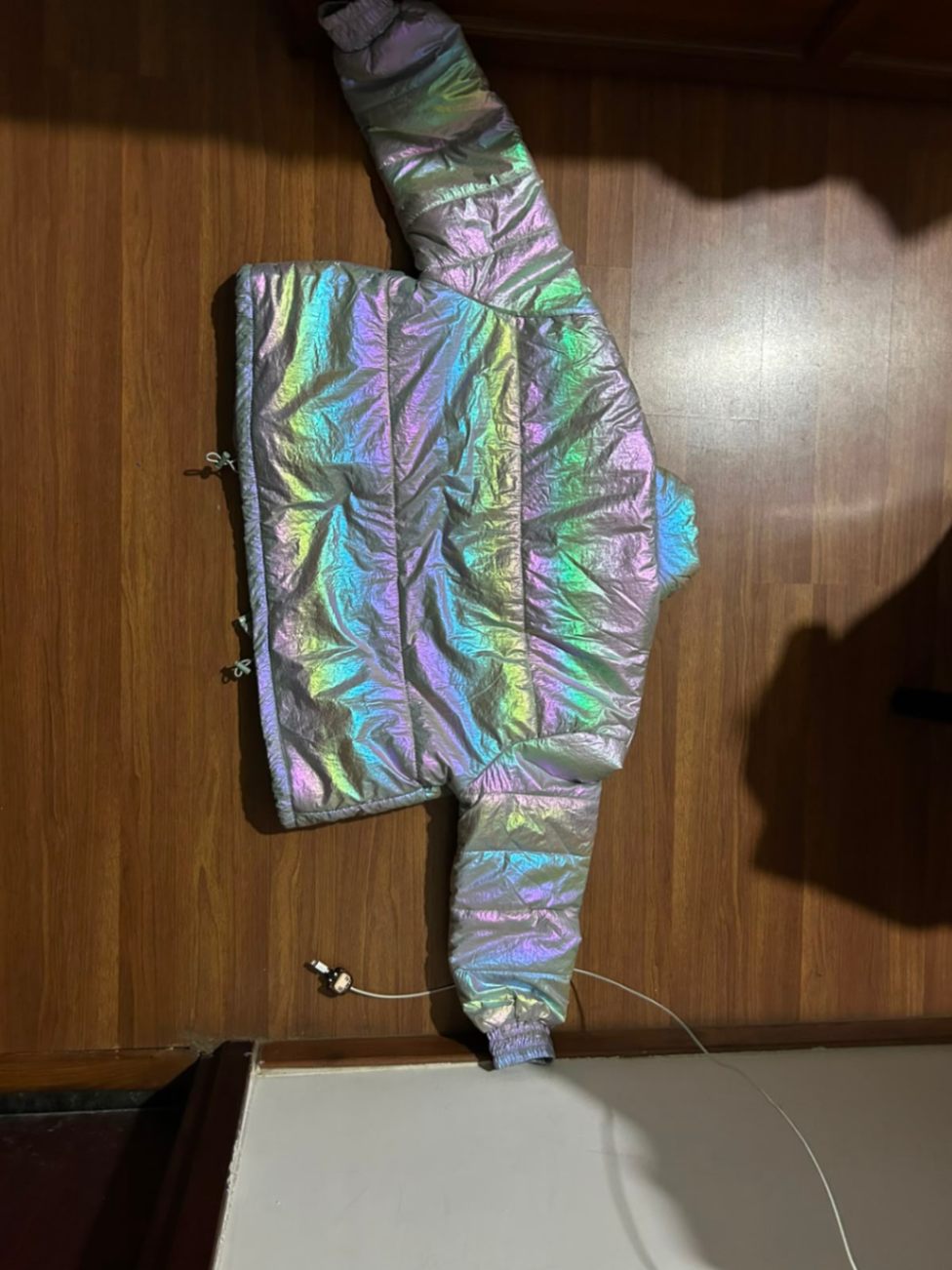 Brand new colourful Puffer Jacket- Size M — pre-loved Outerwear on Slayyitt