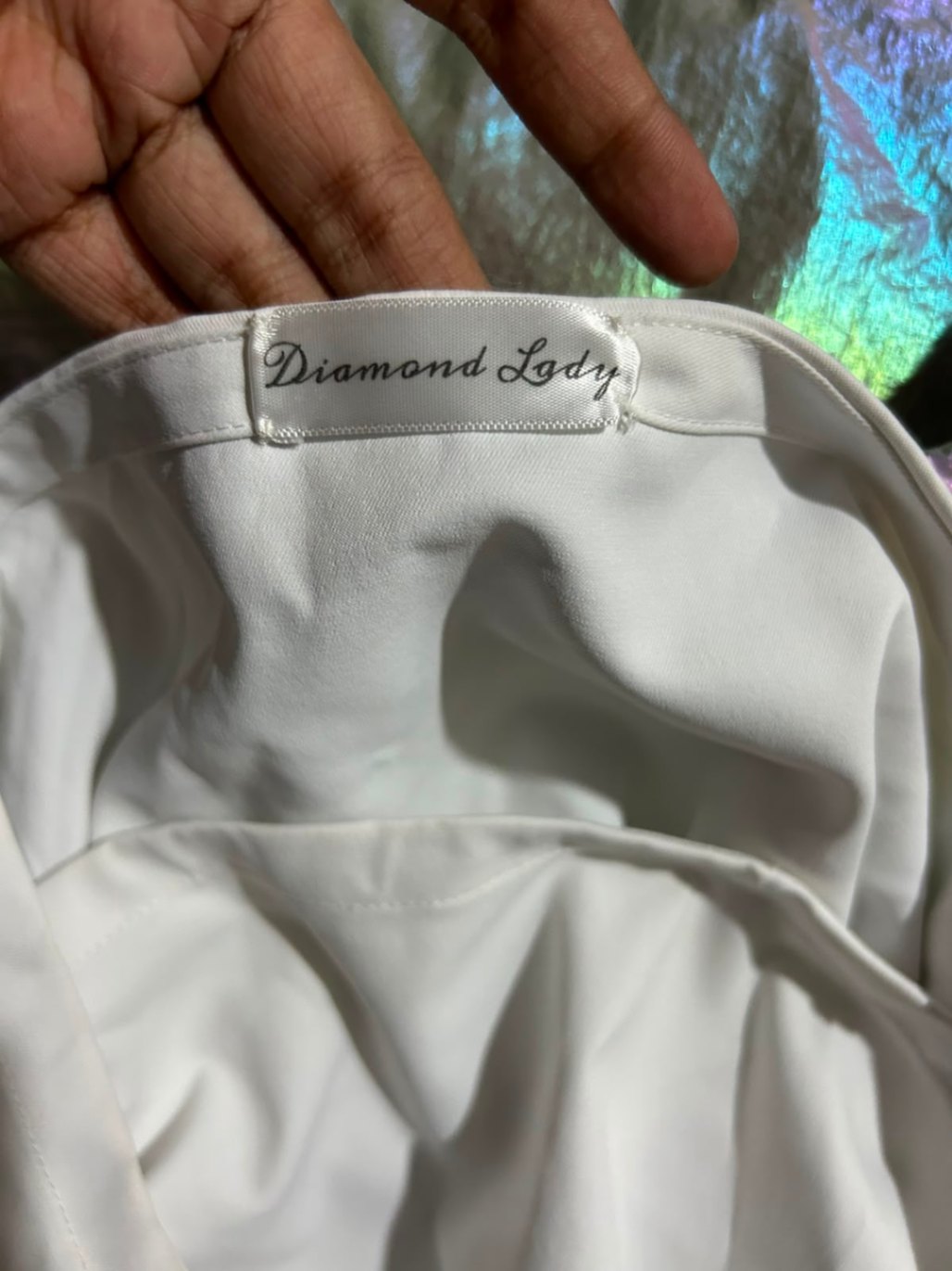 White One Piece Dress- Size M — pre-loved Dresses & One-Pieces on Slayyitt