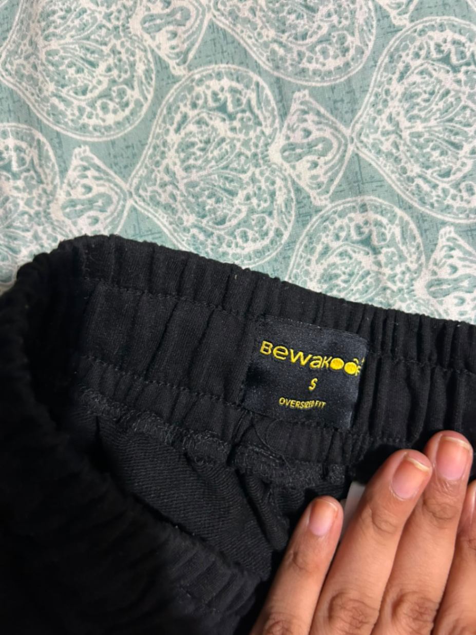Black Joggers- Size S — pre-loved Bottoms on Slayyitt
