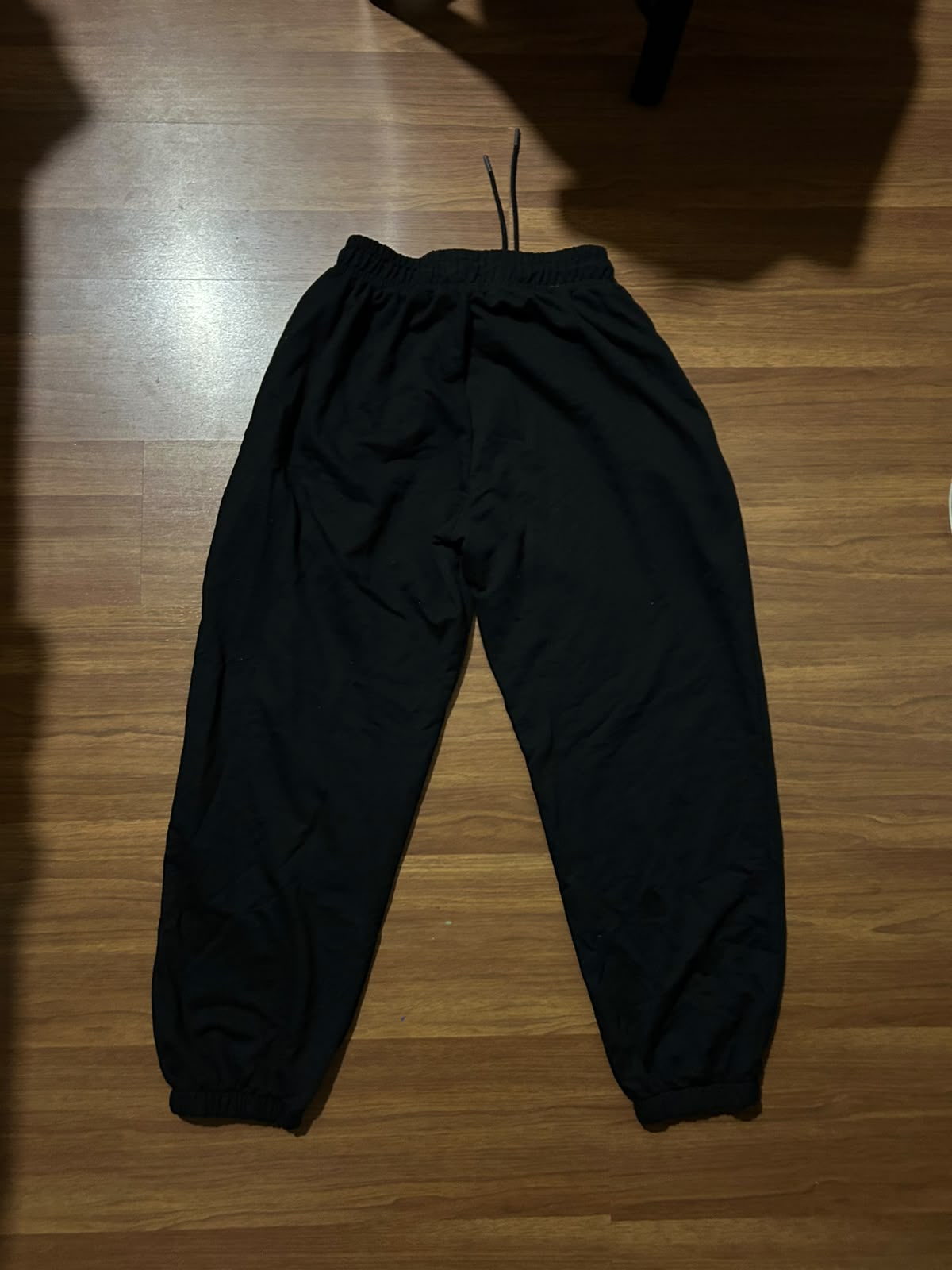 Black Joggers- Size S — pre-loved Bottoms on Slayyitt
