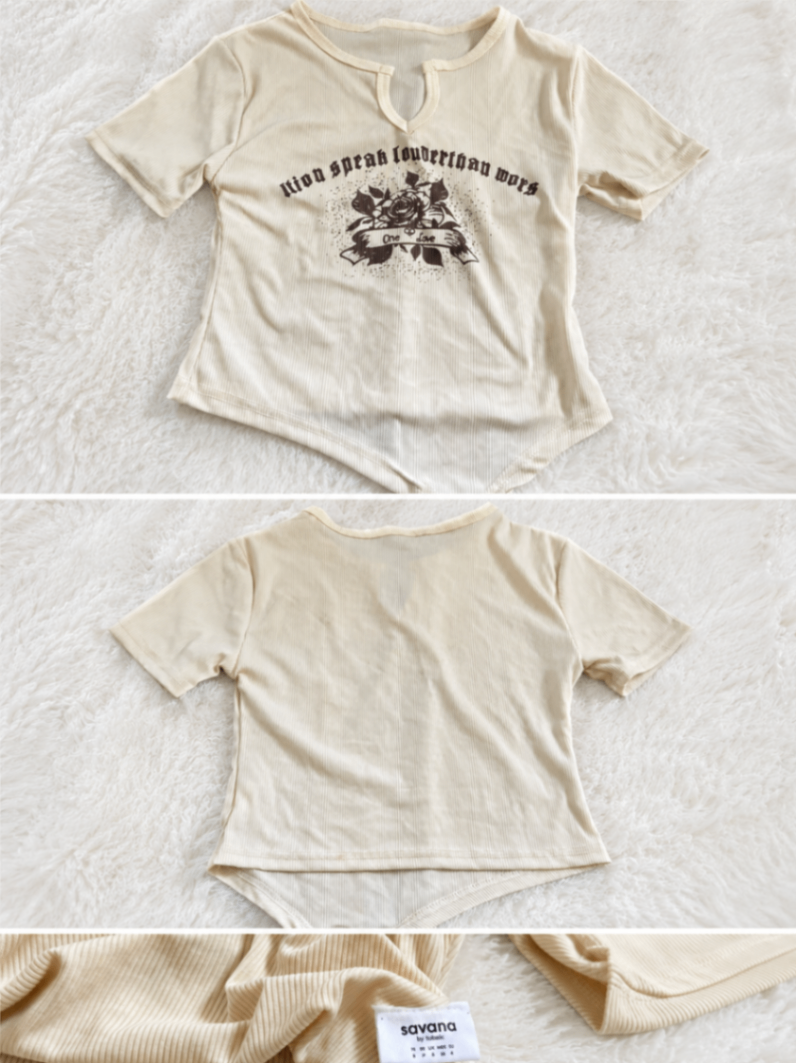 Crop top — pre-loved Tops on Slayyitt