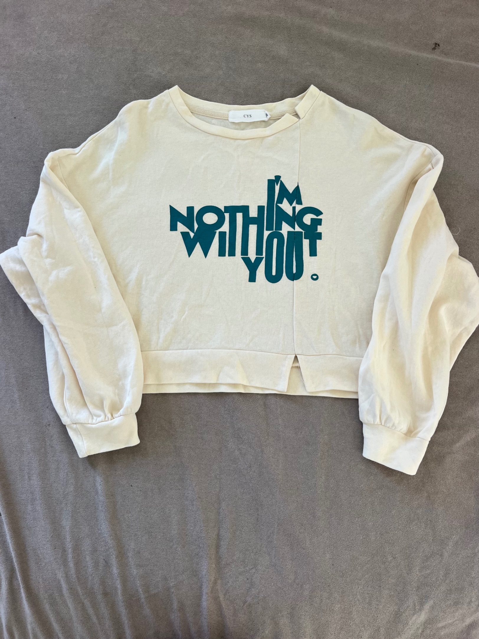 Creamy sweat — pre-loved Seasonal Categories on Slayyitt