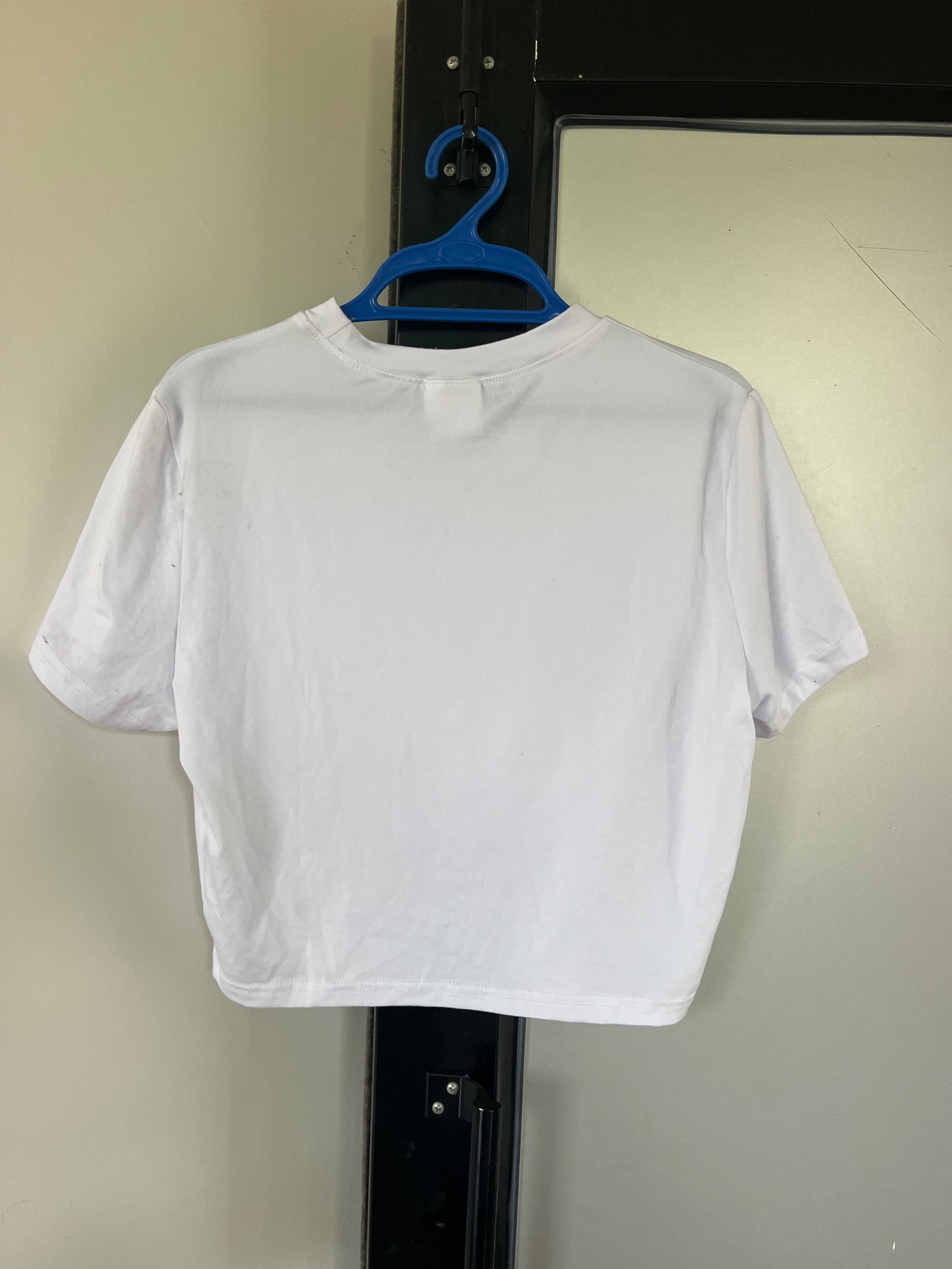 White crop top — pre-loved Tops on Slayyitt