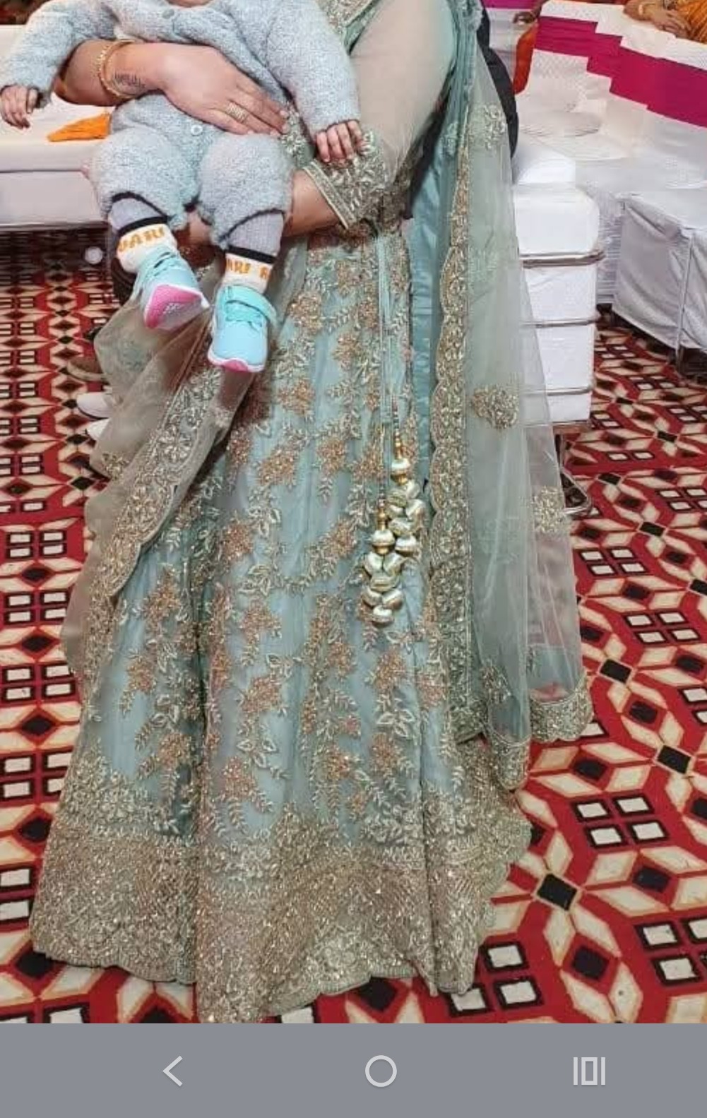 Lehenga + Matching Jewellery Combo — pre-loved Indian Festival & Wedding Wear on Slayyitt