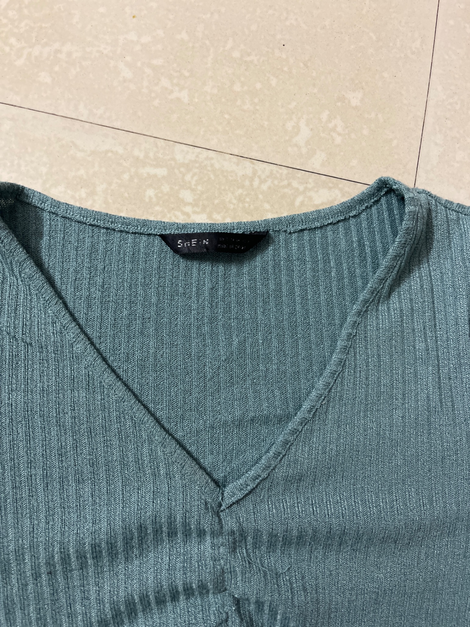 Sea green crop top ... size-S — pre-loved Tops on Slayyitt