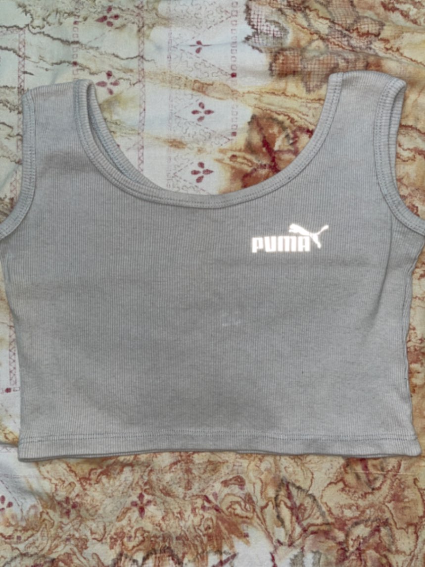PUMA Sports grey tank top — pre-loved Activewear / Sportswear on Slayyitt