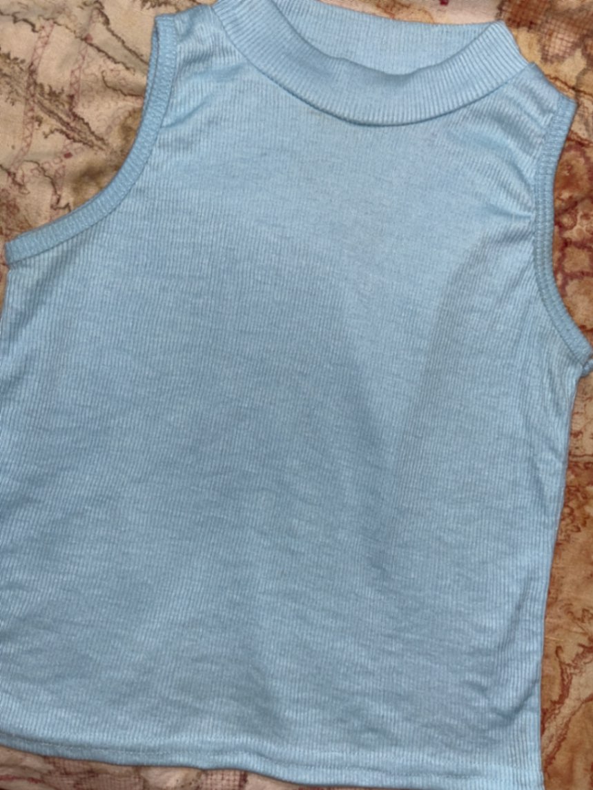Little highNeck Crop top — pre-loved Tops on Slayyitt