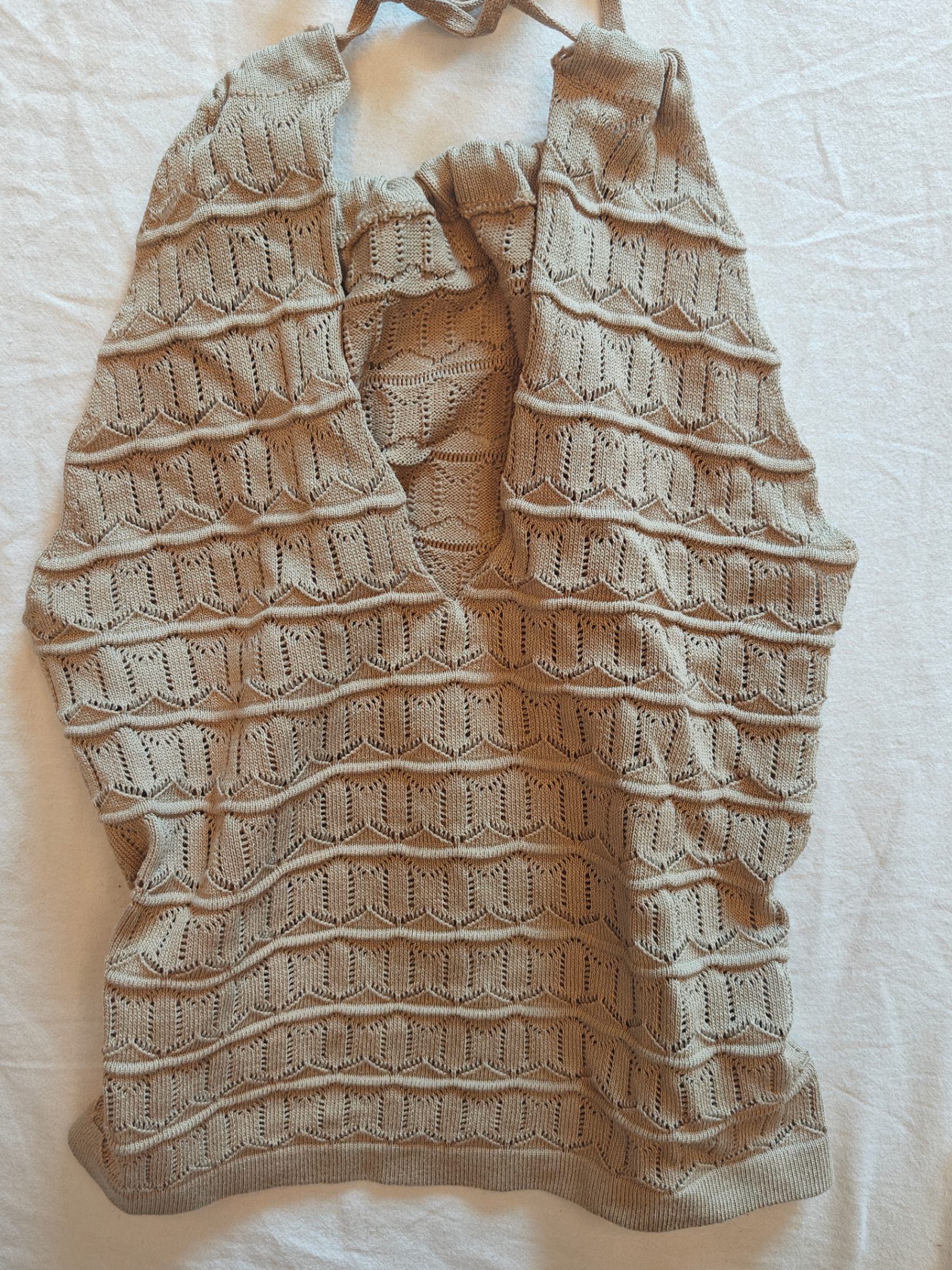 🥥 boho halter beach top — pre-loved Tops on Slayyitt