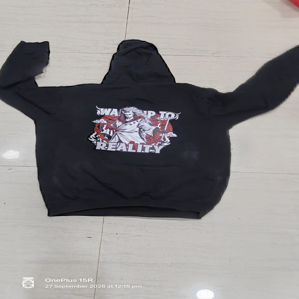 Madara Uchiha "Wake Up to Reality" Hoodie — pre-loved Dresses & One-Pieces on Slayyitt