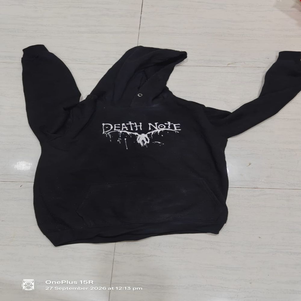 Death Note "Ryuk" Dark Aesthetic Hoodie — pre-loved Dresses & One-Pieces on Slayyitt