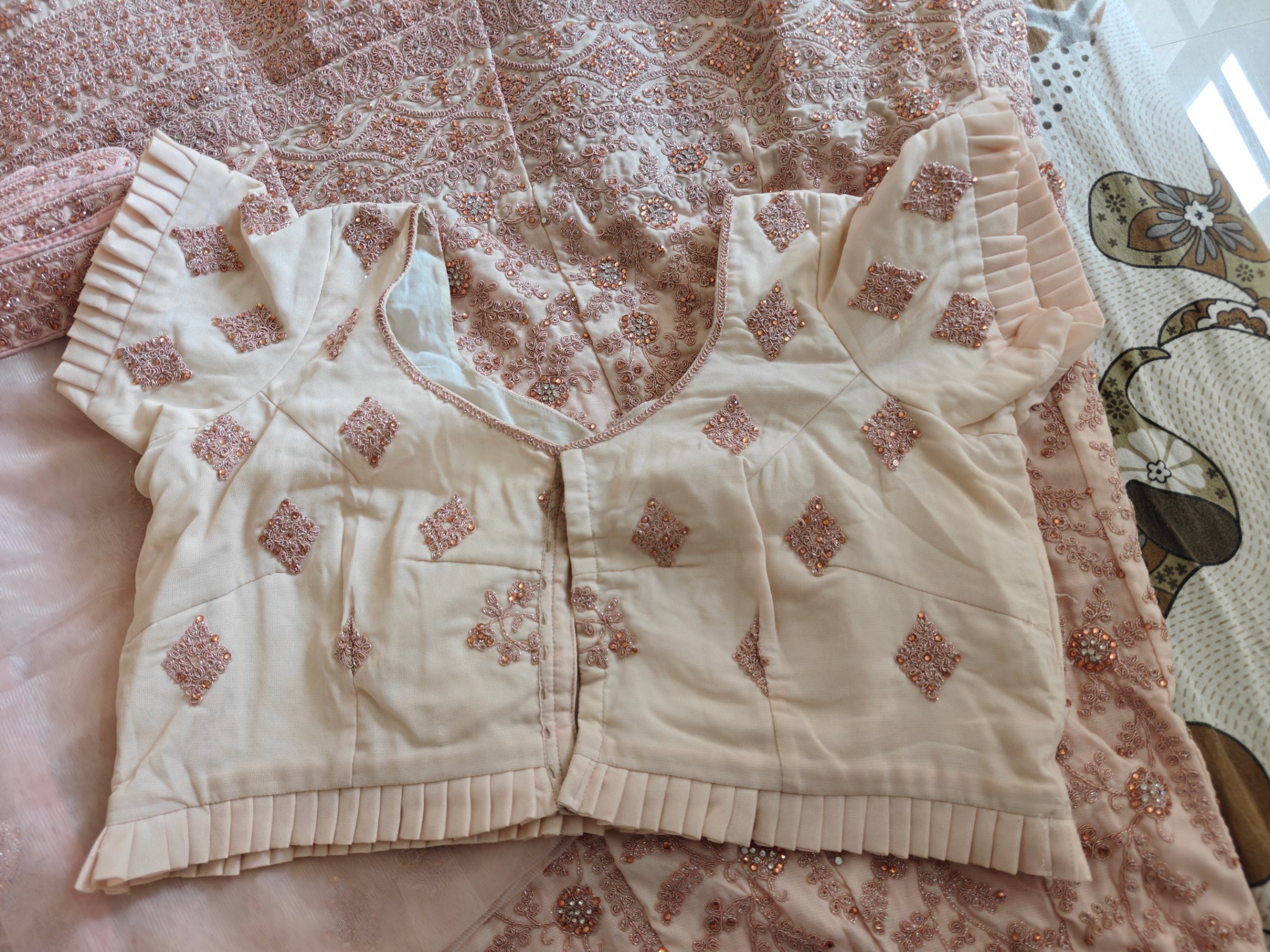 Blush pink lehenga — pre-loved Indian Festival & Wedding Wear on Slayyitt