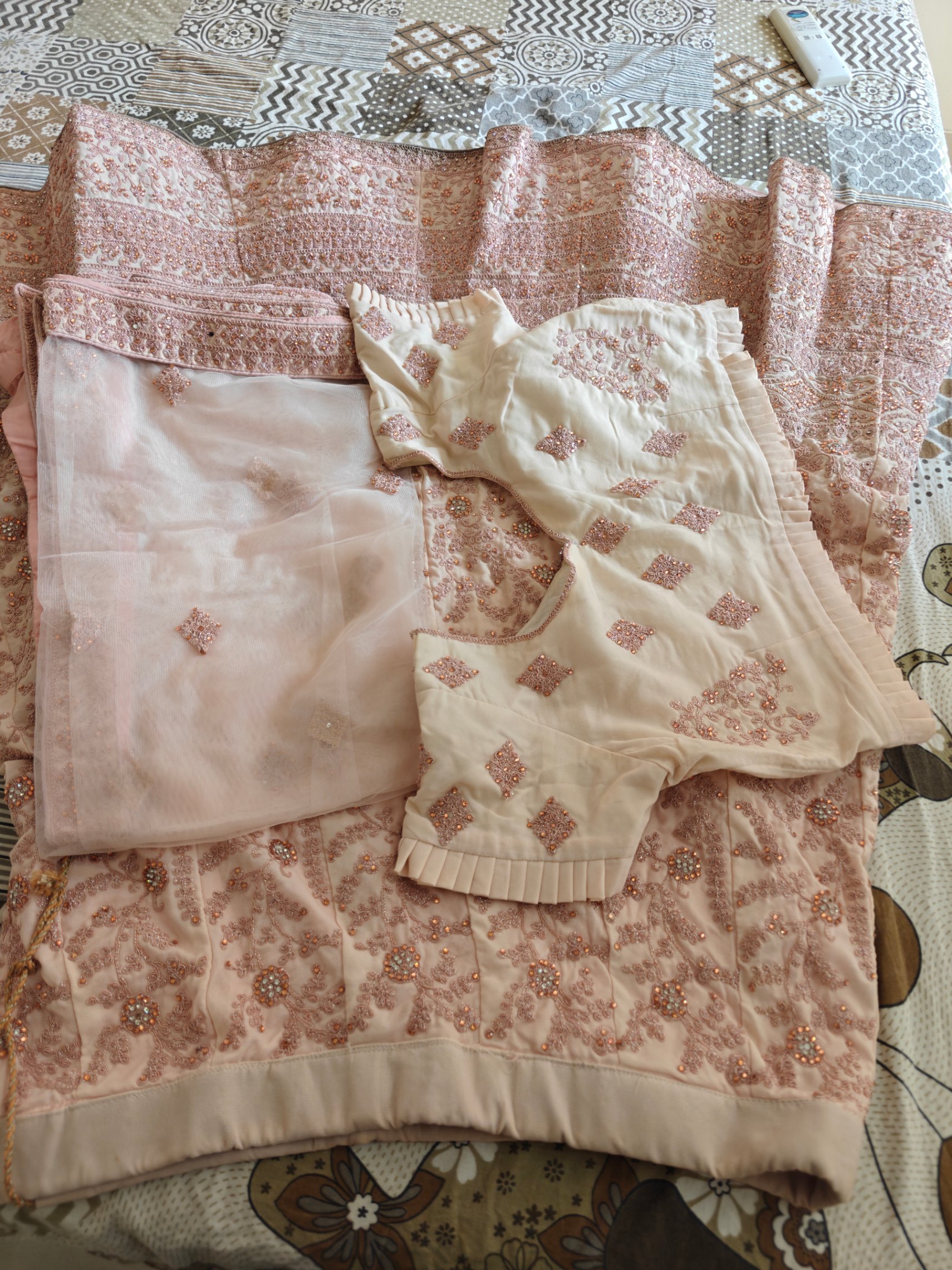 Blush pink lehenga — pre-loved Indian Festival & Wedding Wear on Slayyitt