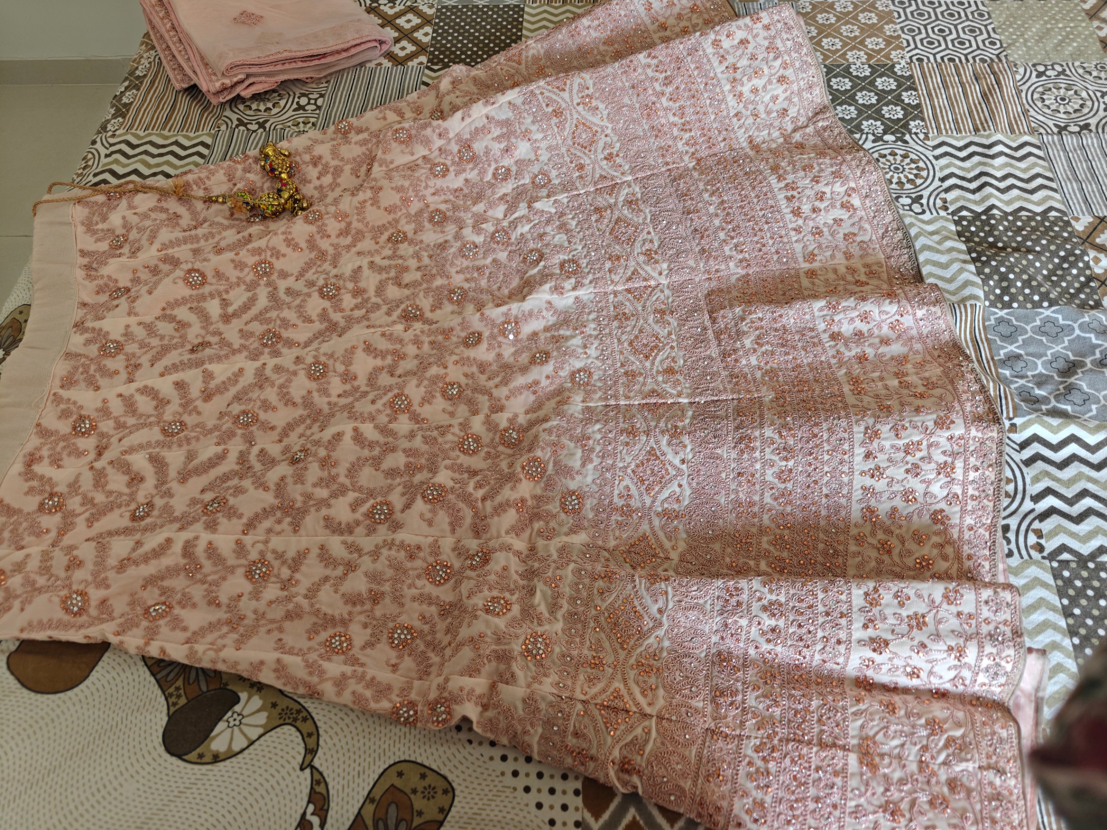 Blush pink lehenga — pre-loved Indian Festival & Wedding Wear on Slayyitt