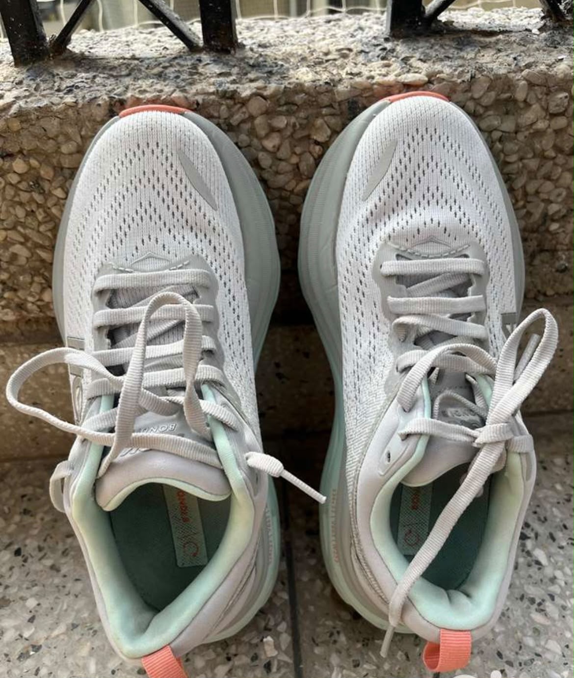 HOKA Bondi 8 | French Origin | Imported (USA) | Size -US : 5B/UK : 3.5 | Pre Owned | Good Condition — pre-loved Footwear on Slayyitt