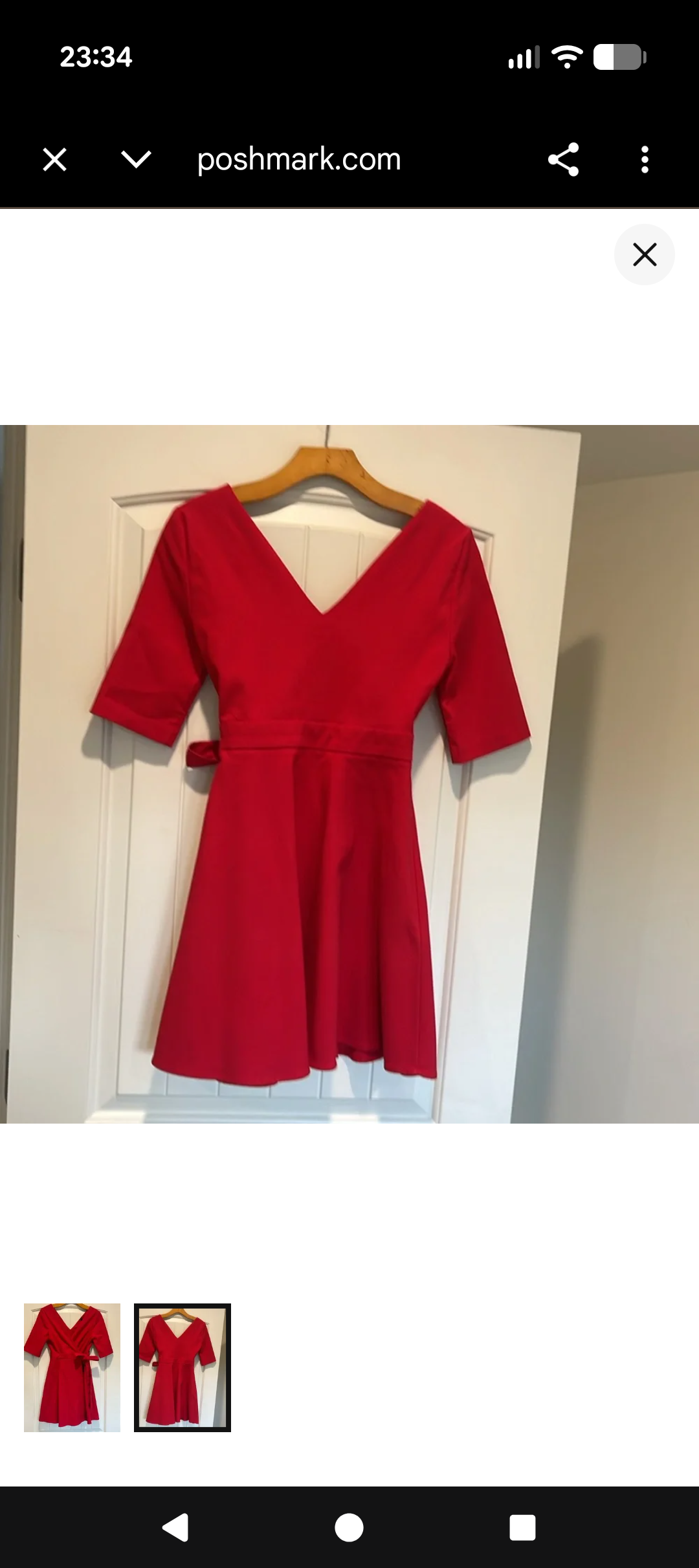 Zara Red Dress - Size XS — pre-loved Dresses & One-Pieces on Slayyitt
