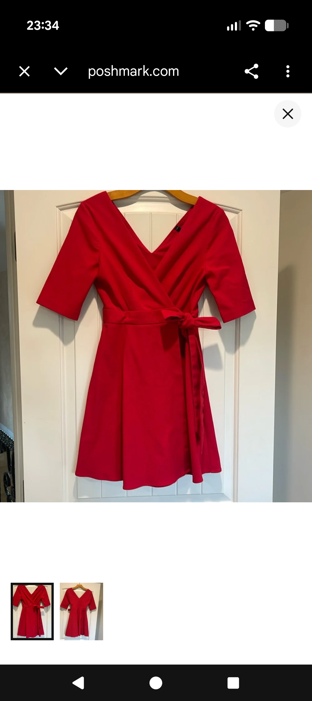 Zara Red Dress - Size XS — pre-loved Dresses & One-Pieces on Slayyitt
