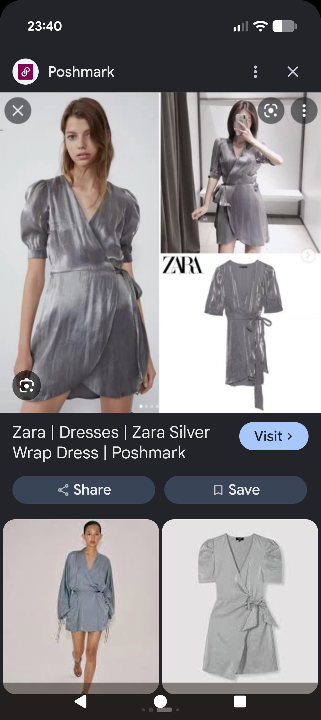 Zara Wrap Around Dress - Size XS — pre-loved Dresses & One-Pieces on Slayyitt