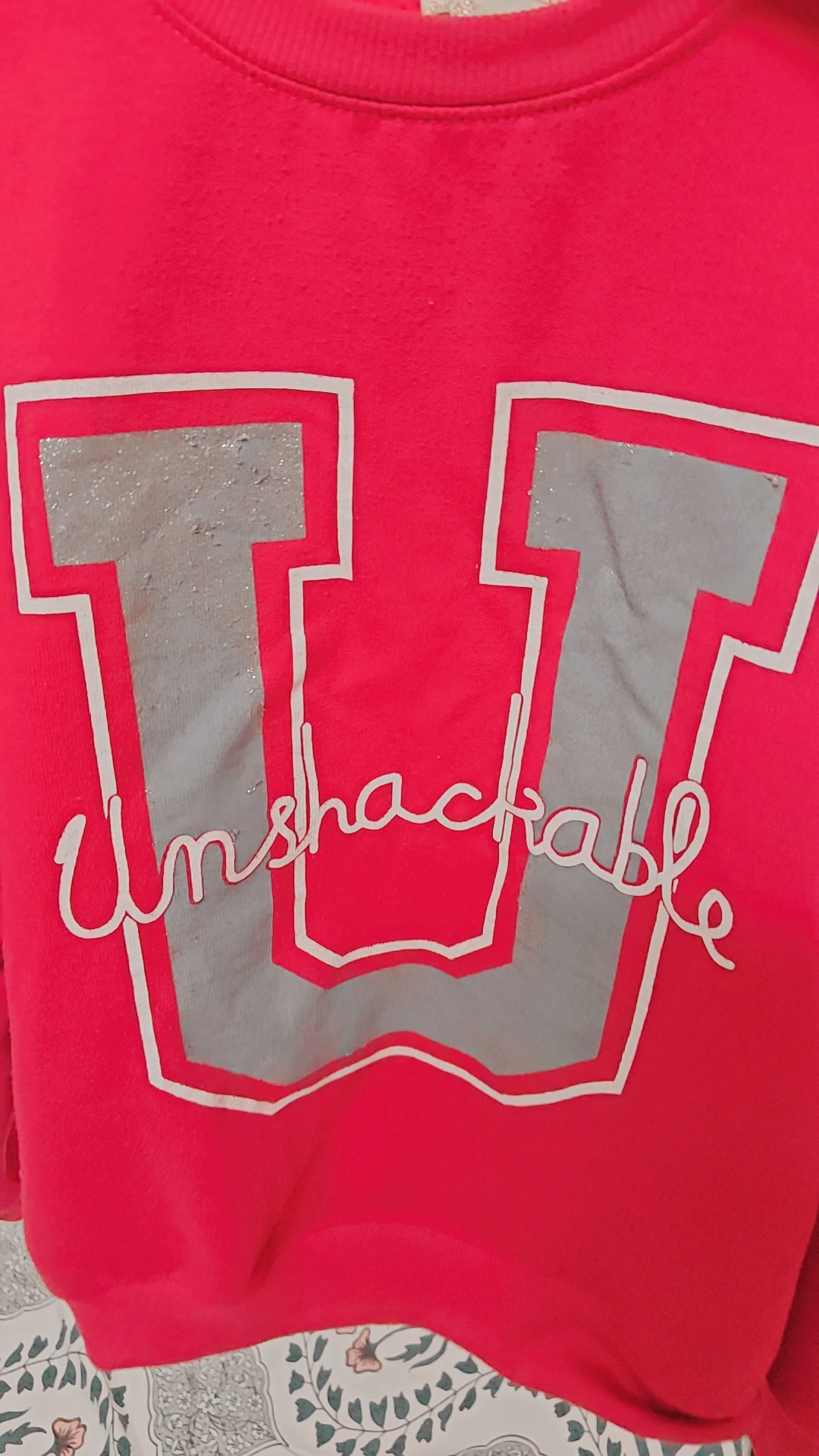 Stylish Pink Graphic Printed Women Sweatshirt — pre-loved Outerwear on Slayyitt