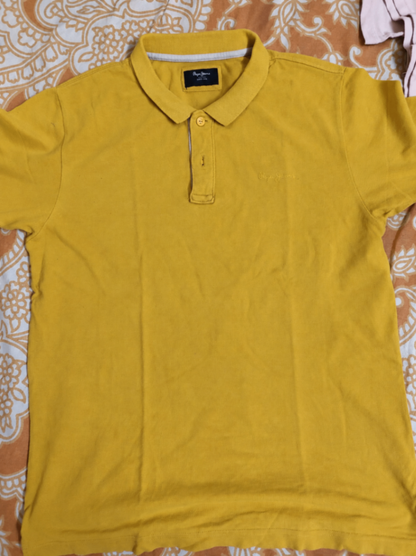 Pepe Jeans Men's Polo Neck Tshirt — pre-loved Tops on Slayyitt