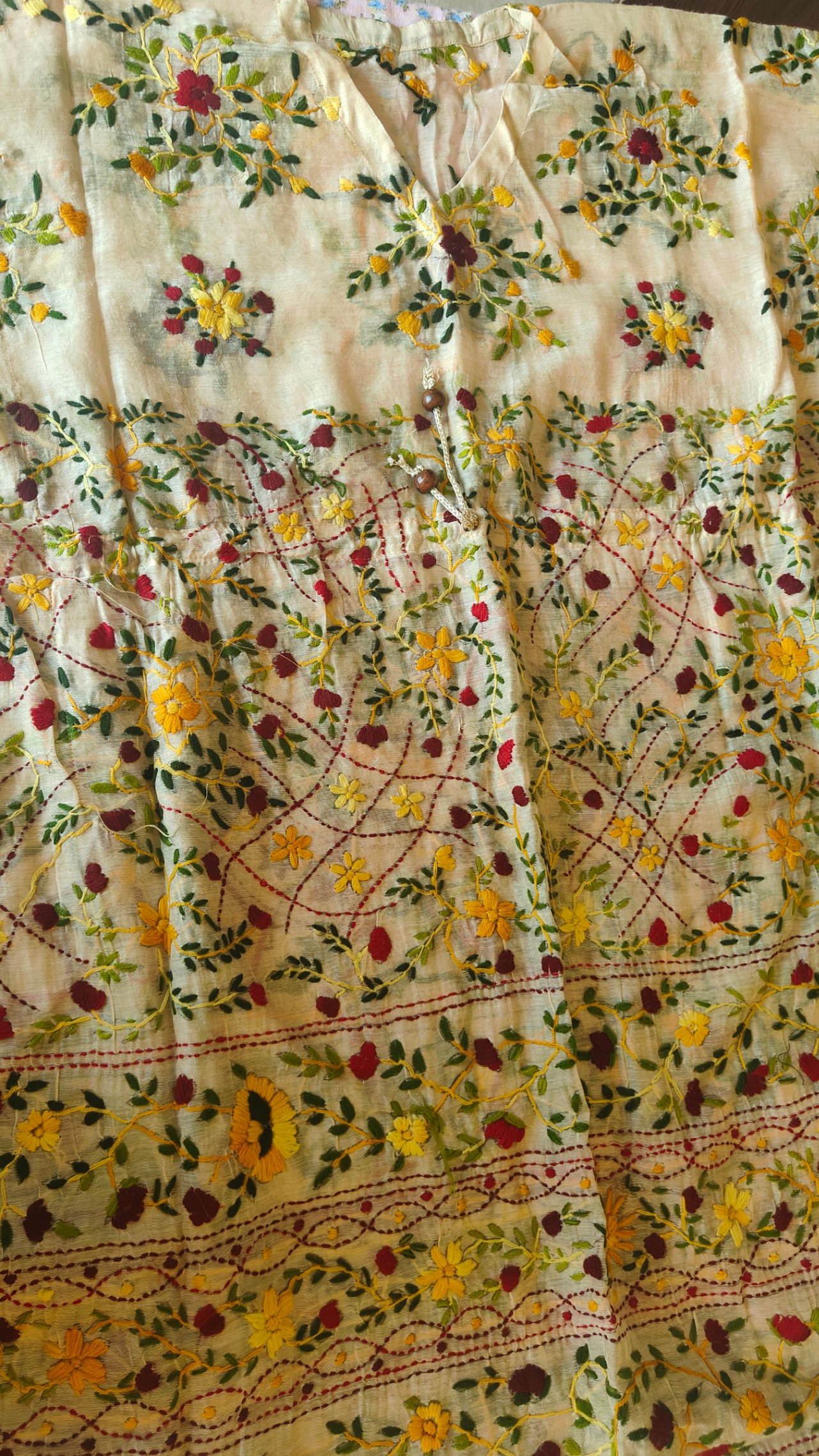 Kaftan embroidered — pre-loved Ethnic Wear on Slayyitt