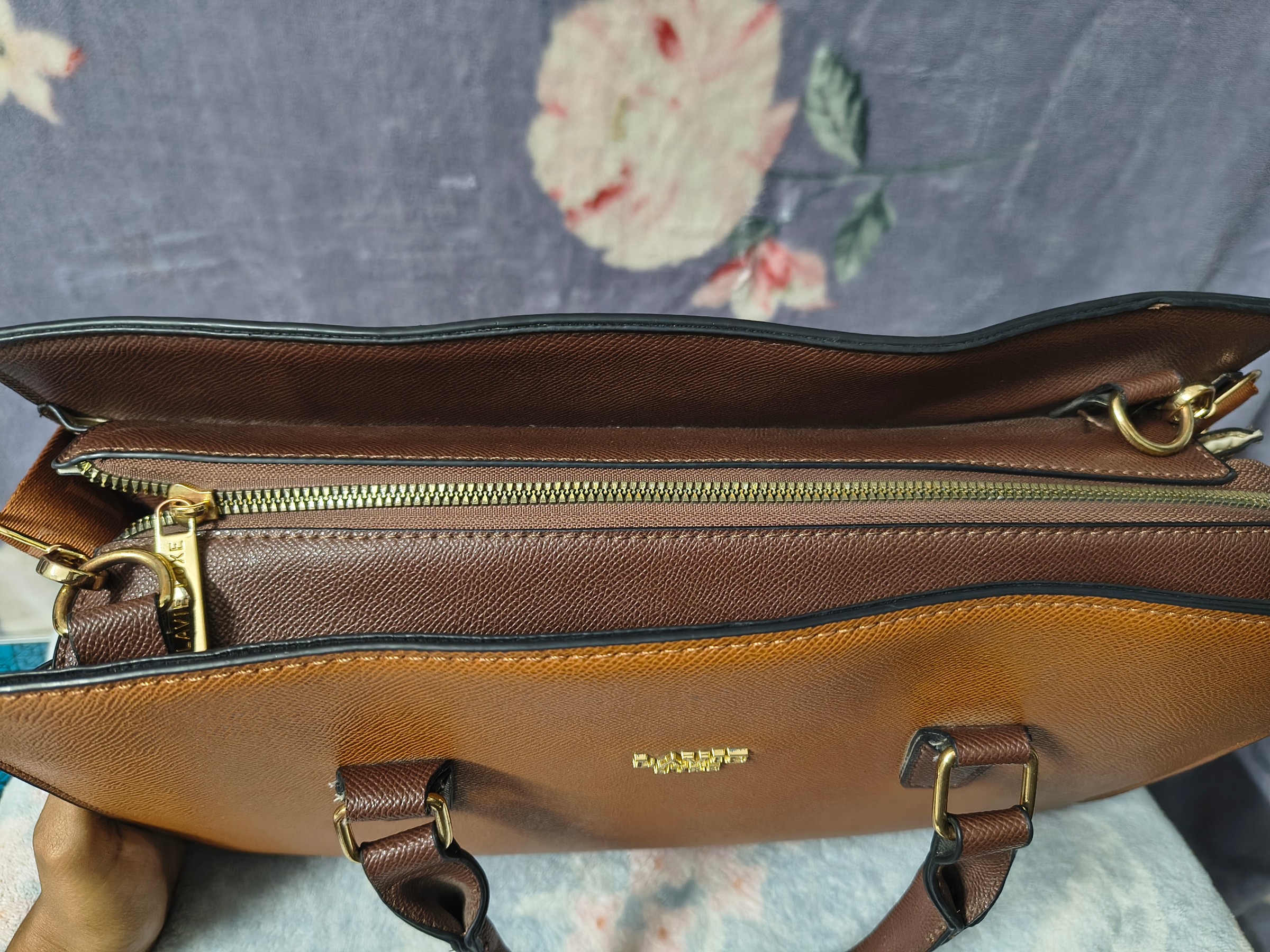 Original lavie office brown laptop bag — pre-loved Accessories on Slayyitt