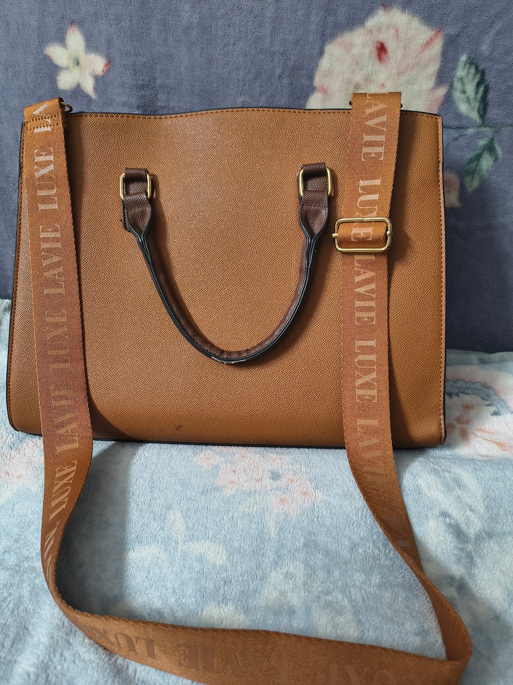 Original lavie office brown laptop bag — pre-loved Accessories on Slayyitt