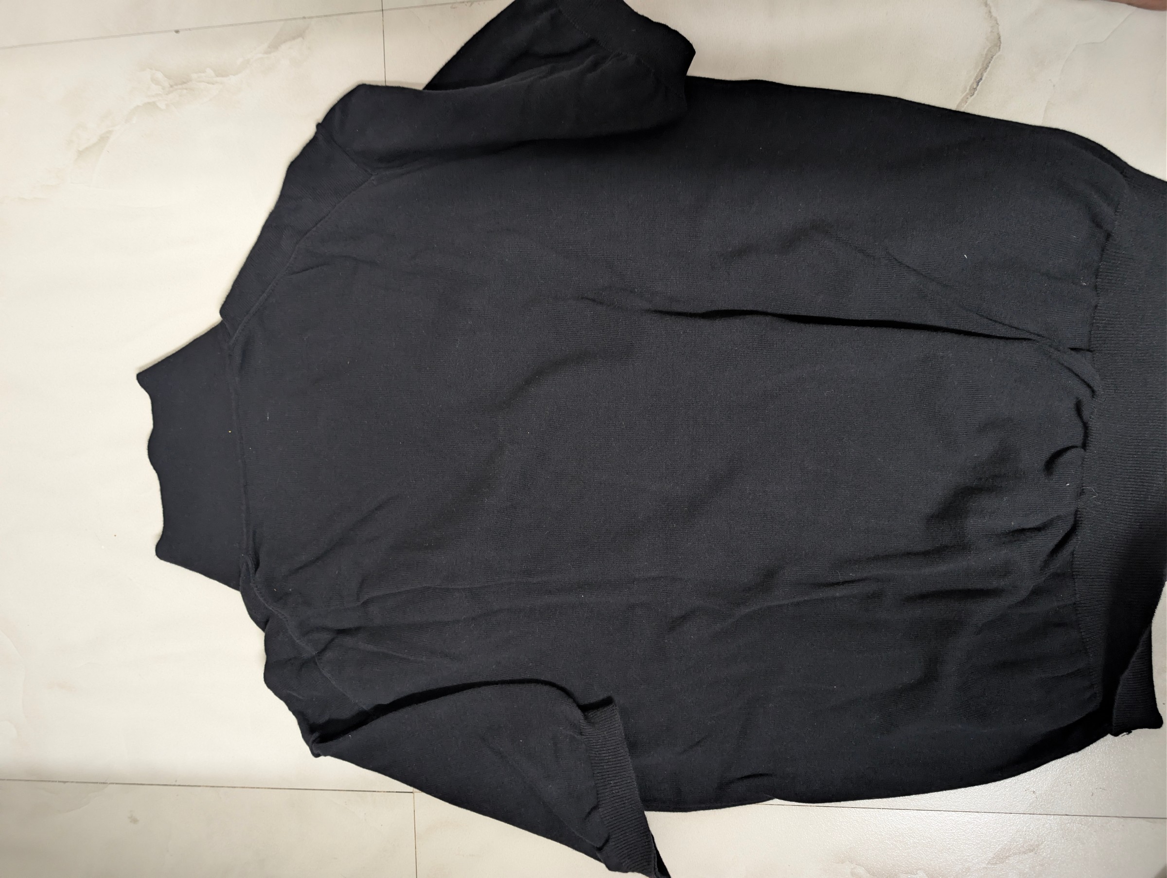 Tony Lawrence Korean Import Linen-Cotton Polo - Size L — pre-loved Tops on Slayyitt
