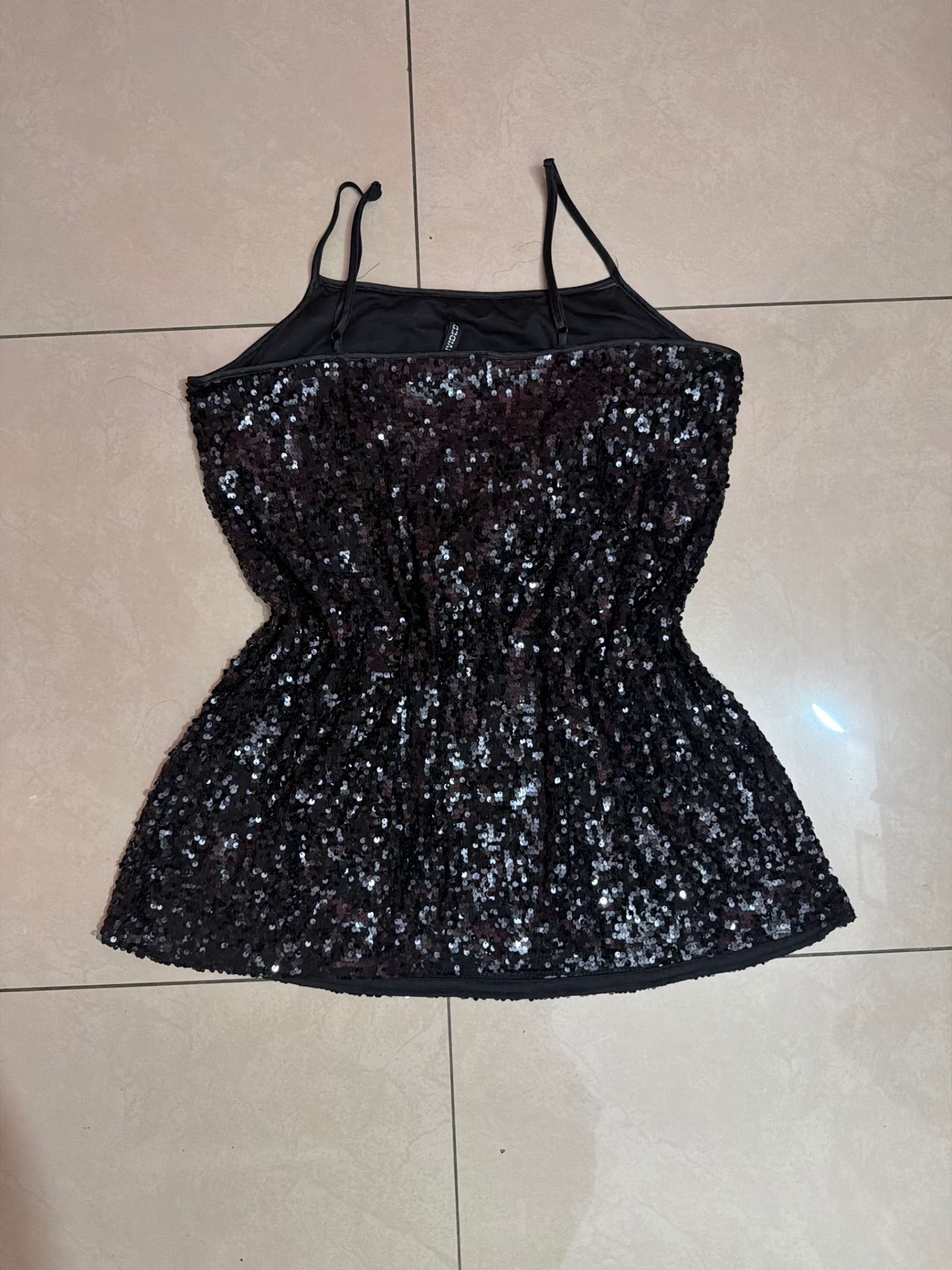 Black Sequin mini dress — pre-loved Dresses & One-Pieces on Slayyitt
