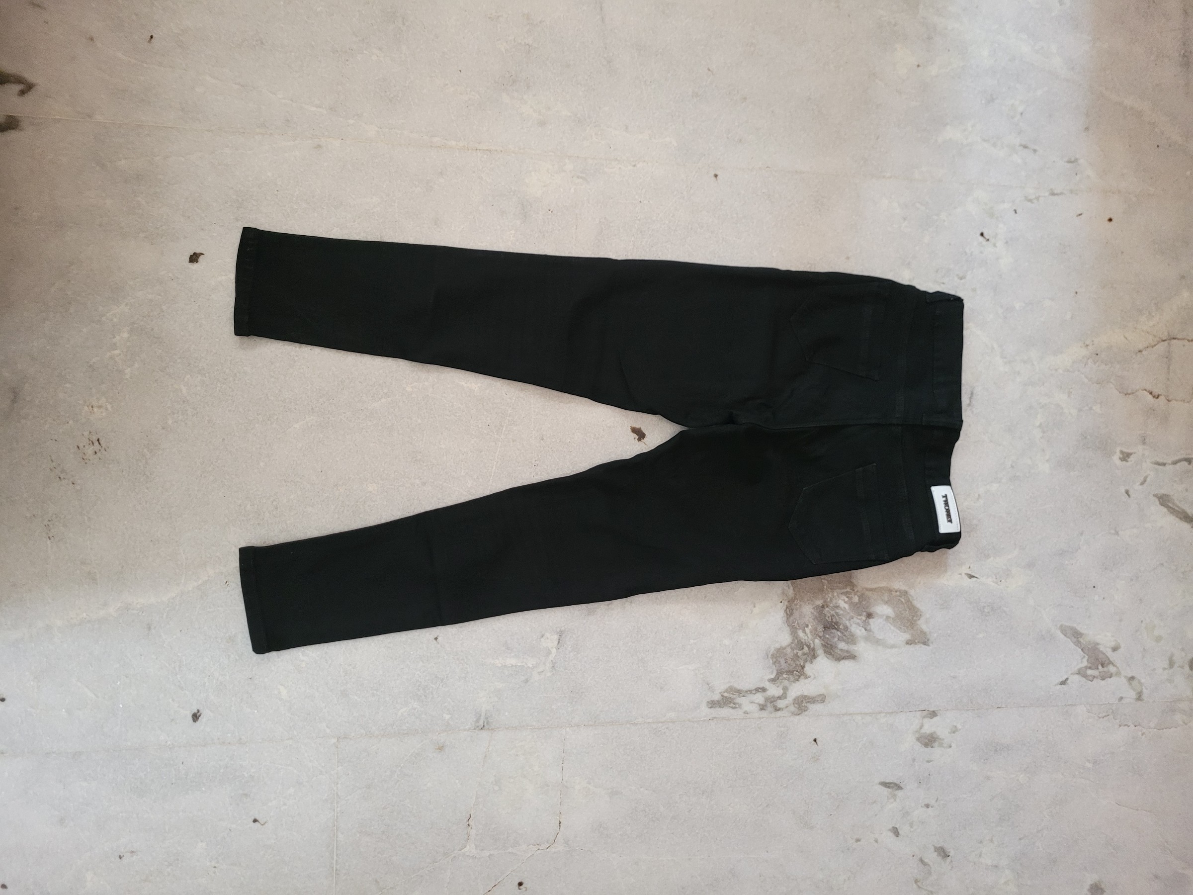 Black denim jeans — pre-loved Bottoms on Slayyitt